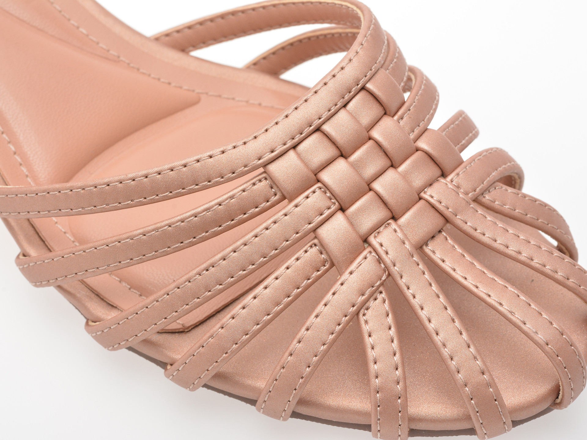 Sandale LAURA BIAGIOTTI bronz, 9031, din piele ecologica