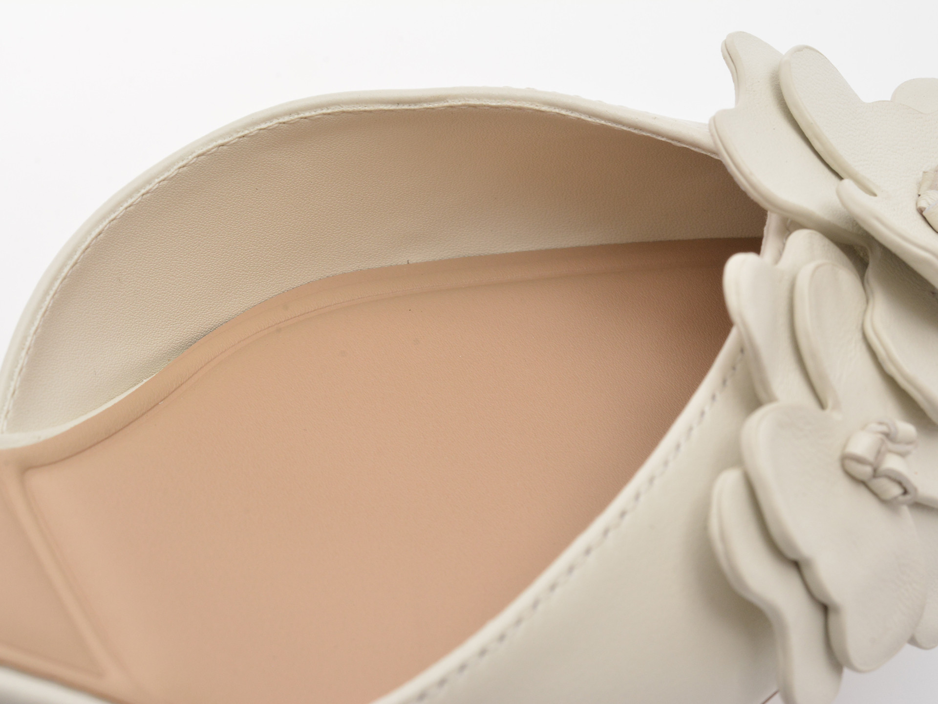 Pantofi eleganti ALDO albi, LEILANIA 121, din piele naturala