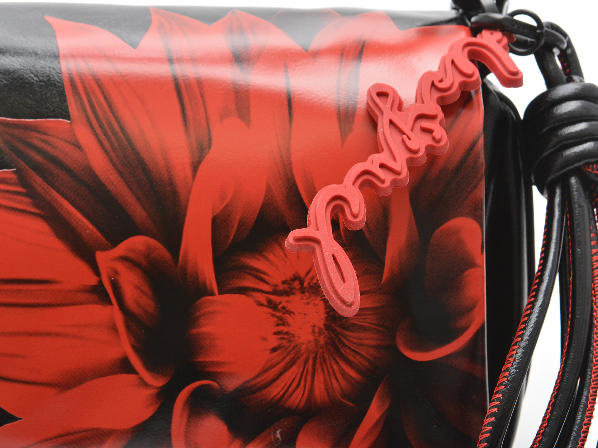 Geanta DESIGUAL neagra, WAXP90, din piele ecologica