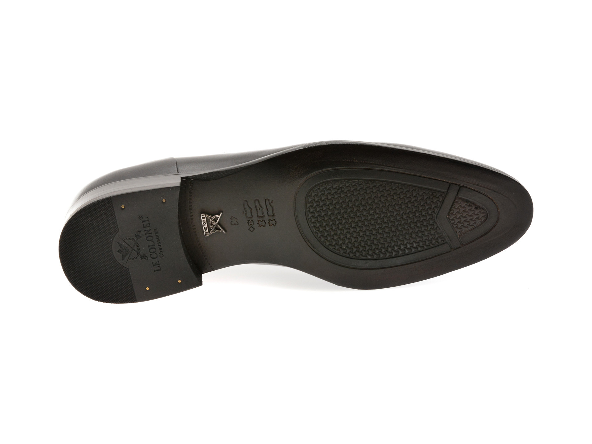 Pantofi eleganti LE COLONEL negri, 327130, din piele naturala