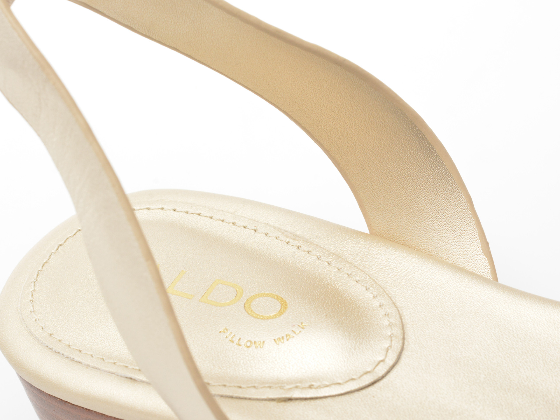 Sandale ALDO bej, DORENNA 741, din piele naturala