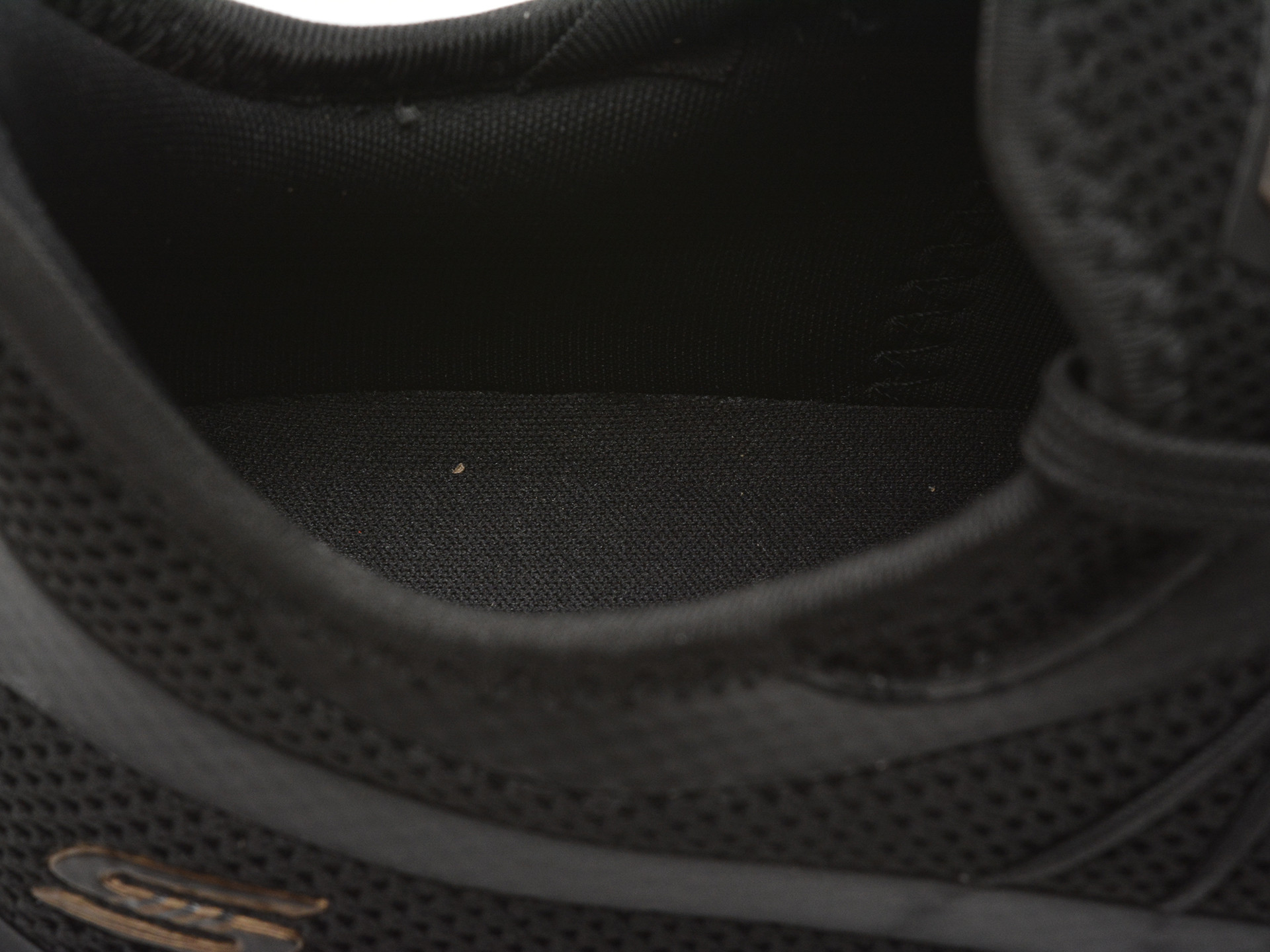 Pantofi sport SKECHERS negri, BOBS GEO, din material textil