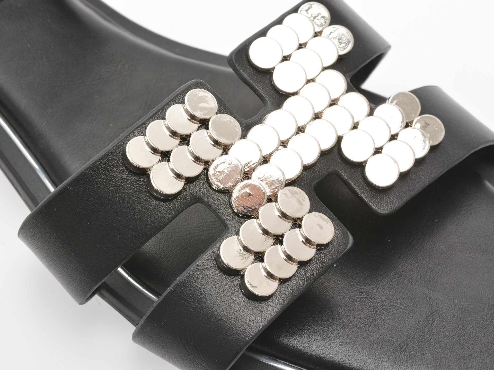 Sandale EPICA negre, 82954, din piele ecologica