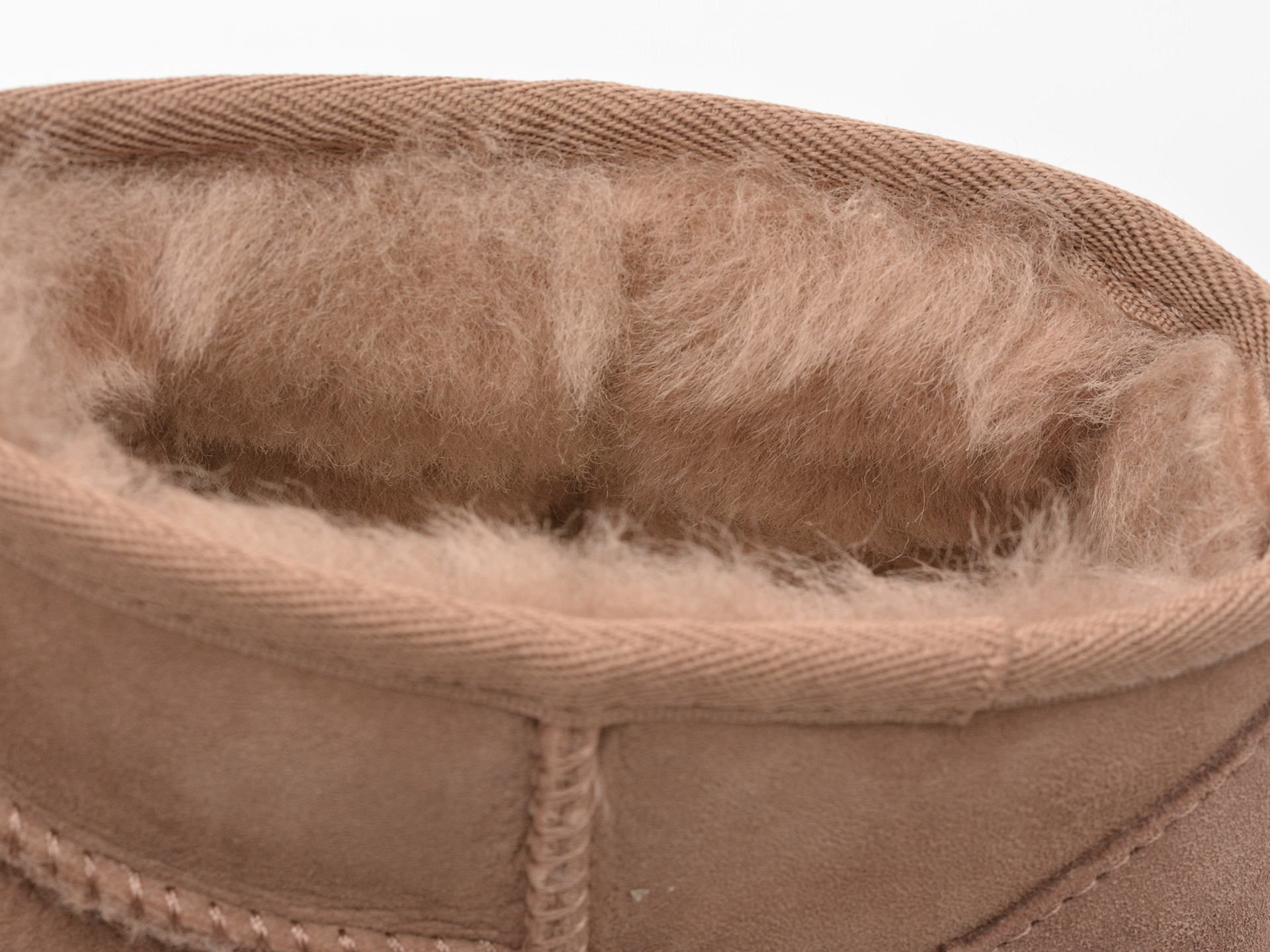 Ghete UGG maro, CLASSIC ULTRA MINI, din piele intoarsa