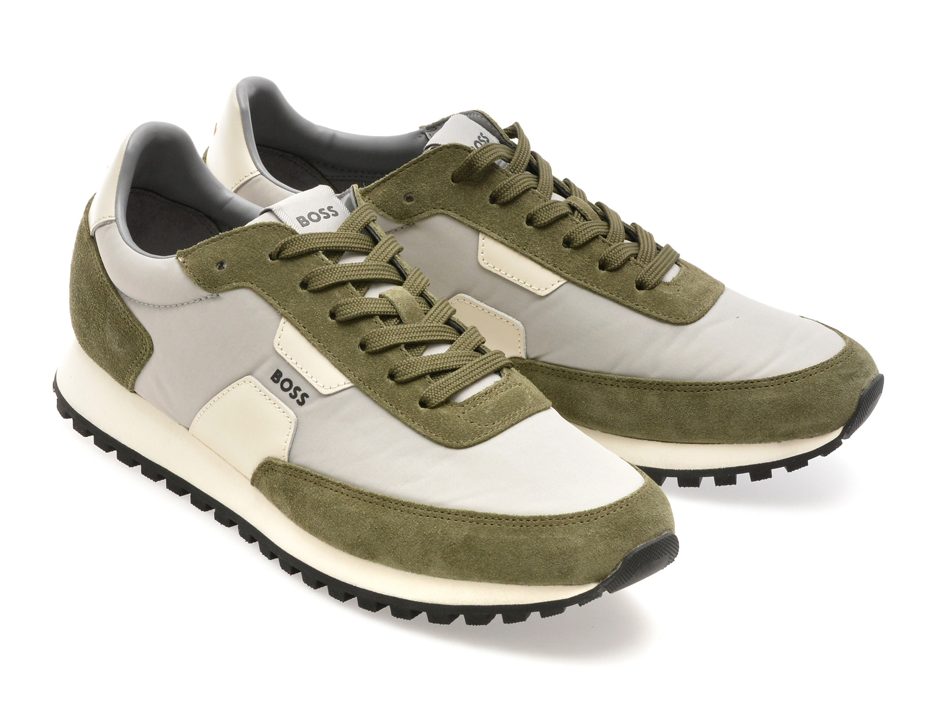 Pantofi sport BOSS gri, 8723, din material textil