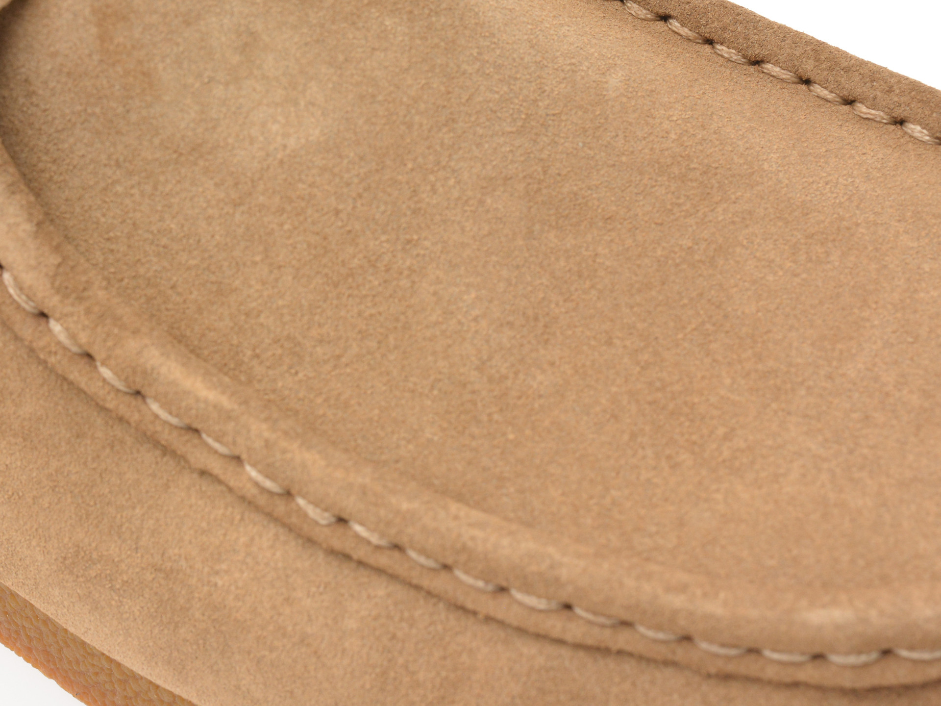 Ghete CLARKS maro, WALEVBT, din piele intoarsa