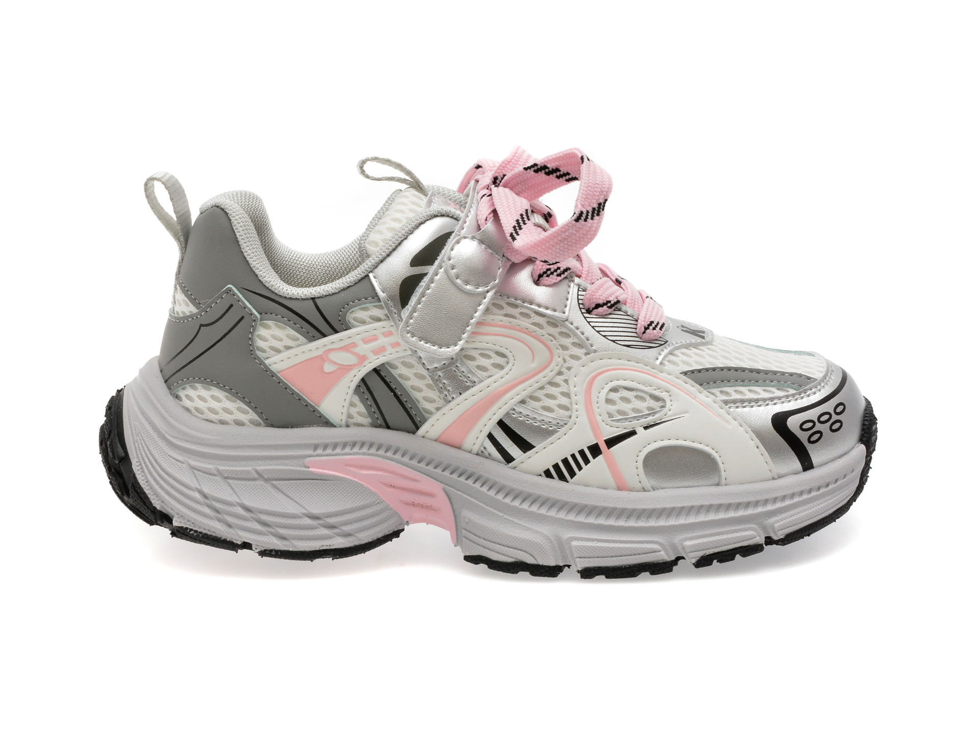 Pantofi sport SELECTION KIDS gri, 2509, din material textil