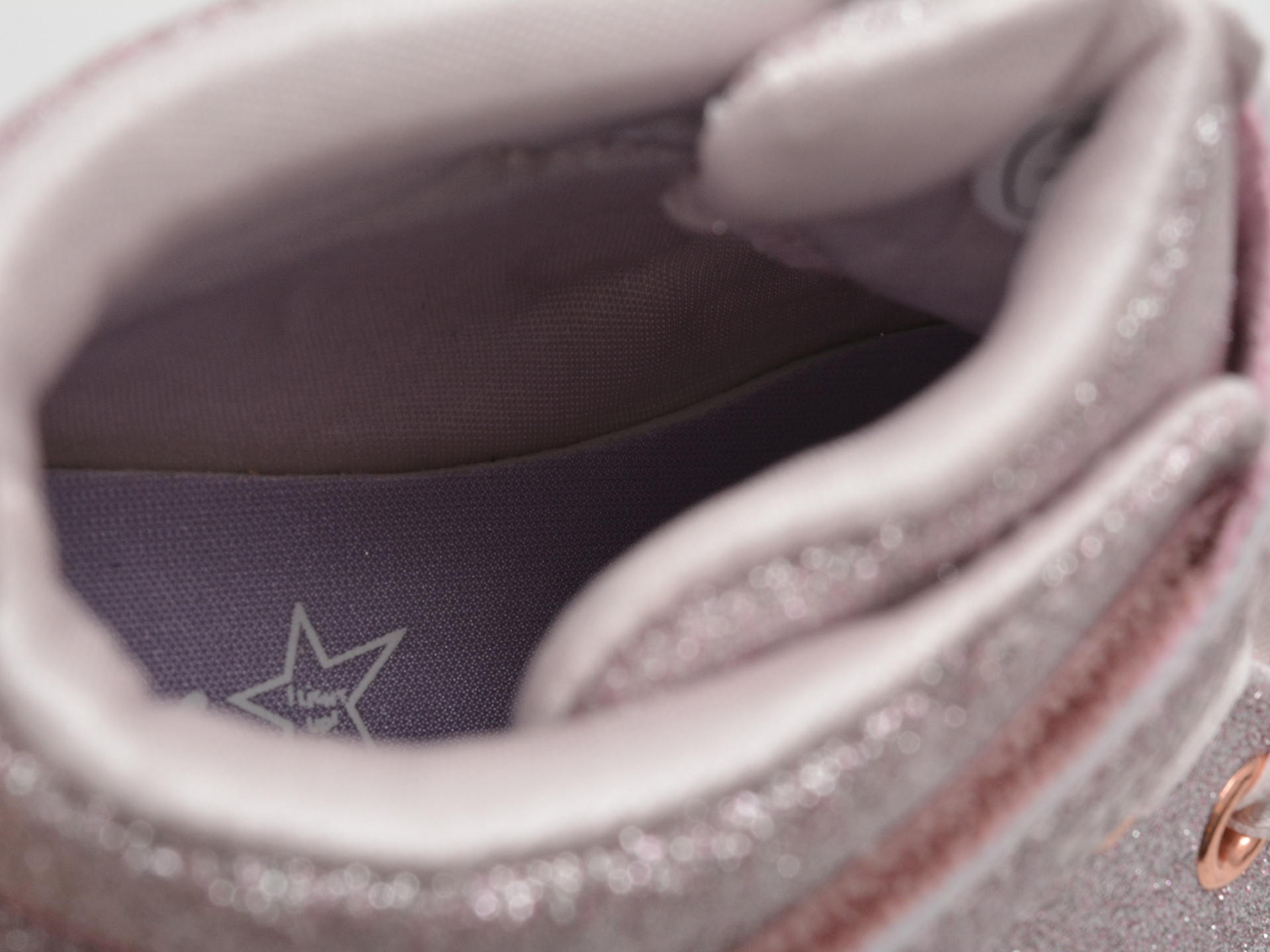 Ghete SKECHERS roz, HEART STEPS, din piele ecologica