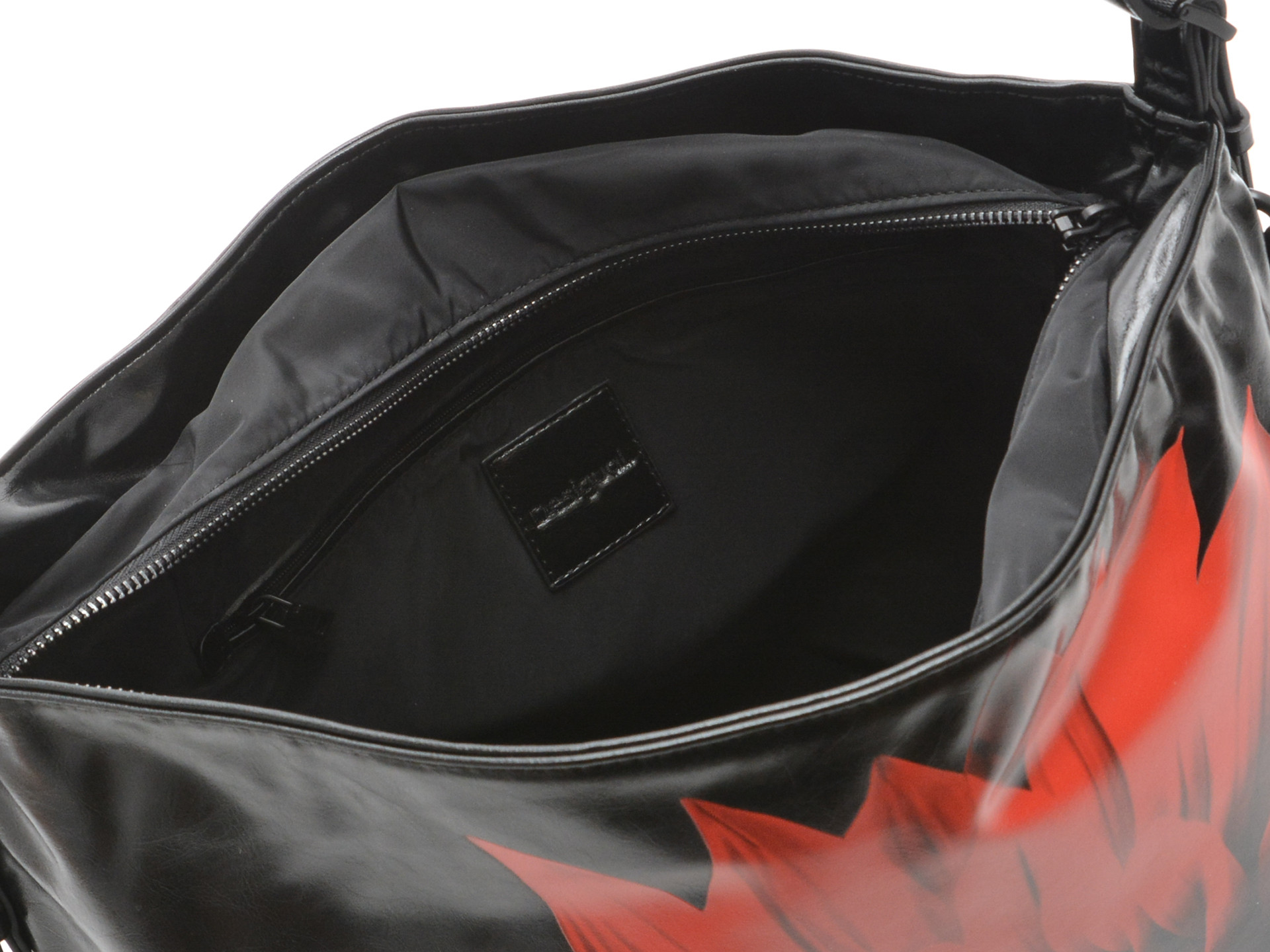 Geanta DESIGUAL neagra, WAXP89, din piele ecologica