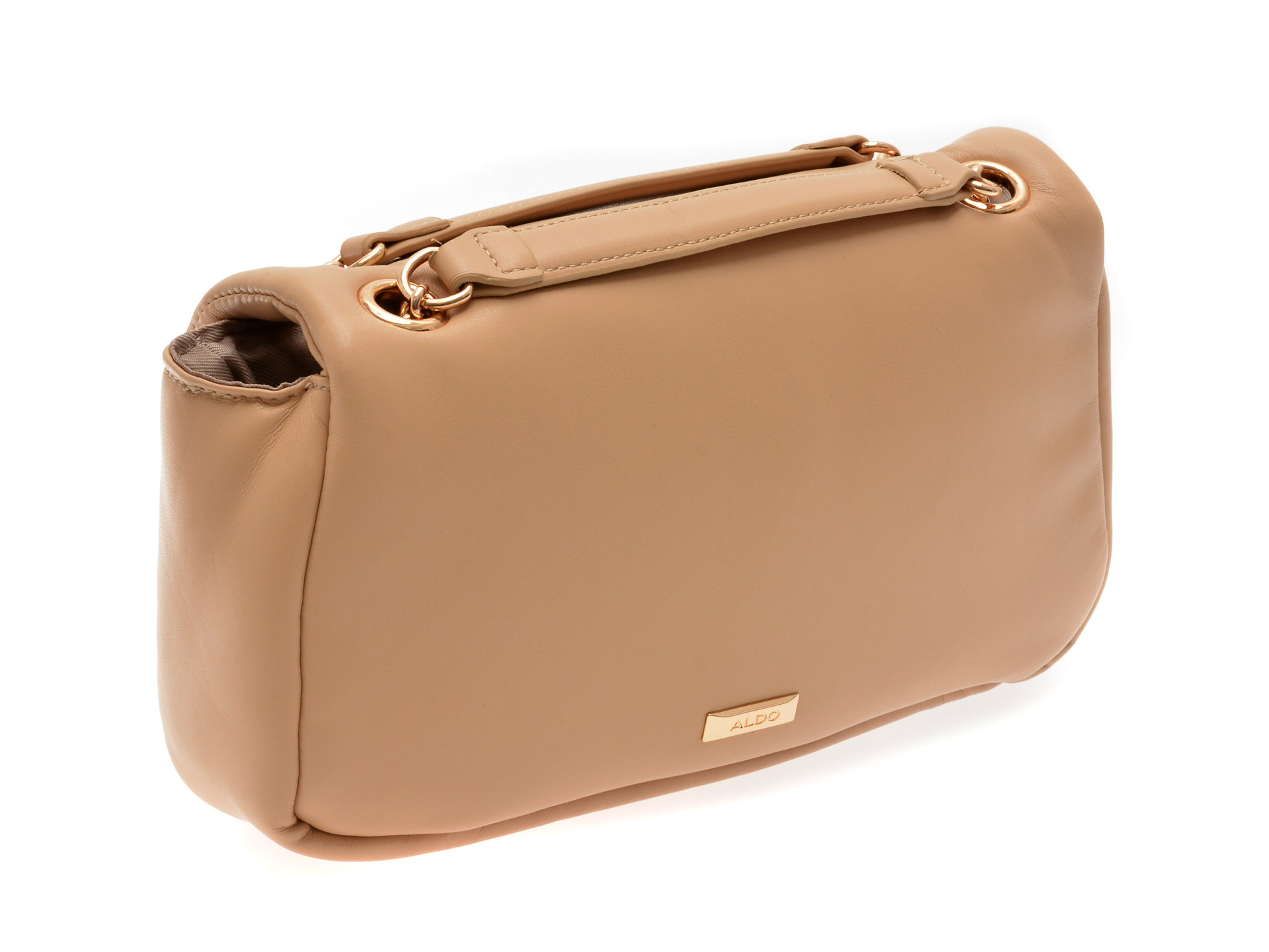 Geanta ALDO bej, OLYVIA 192, din piele ecologica