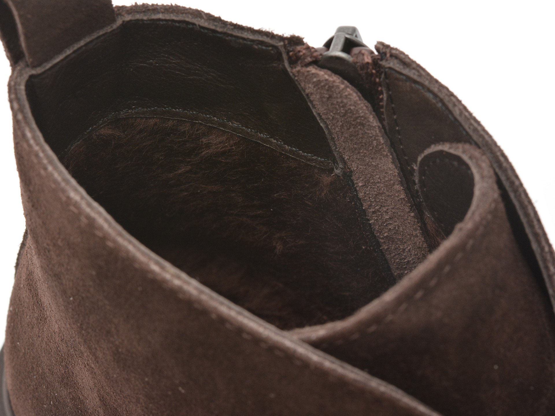 Ghete EPICA maro, 1735072, din piele intoarsa