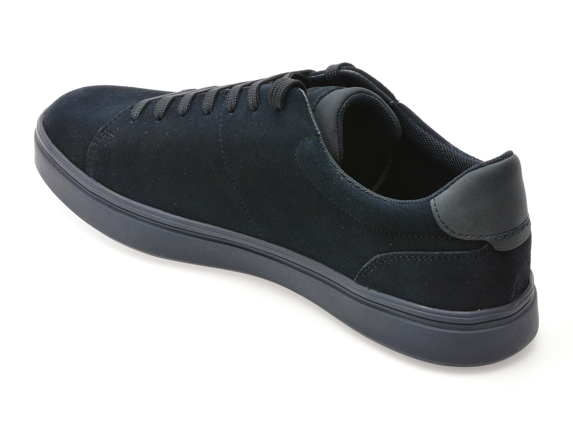 Pantofi sport GEOX bleumarin, U55LDA, din piele intoarsa