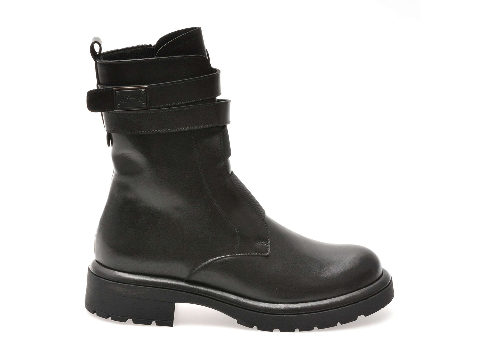 Ghete EPICA negre, 1504255, din piele naturala