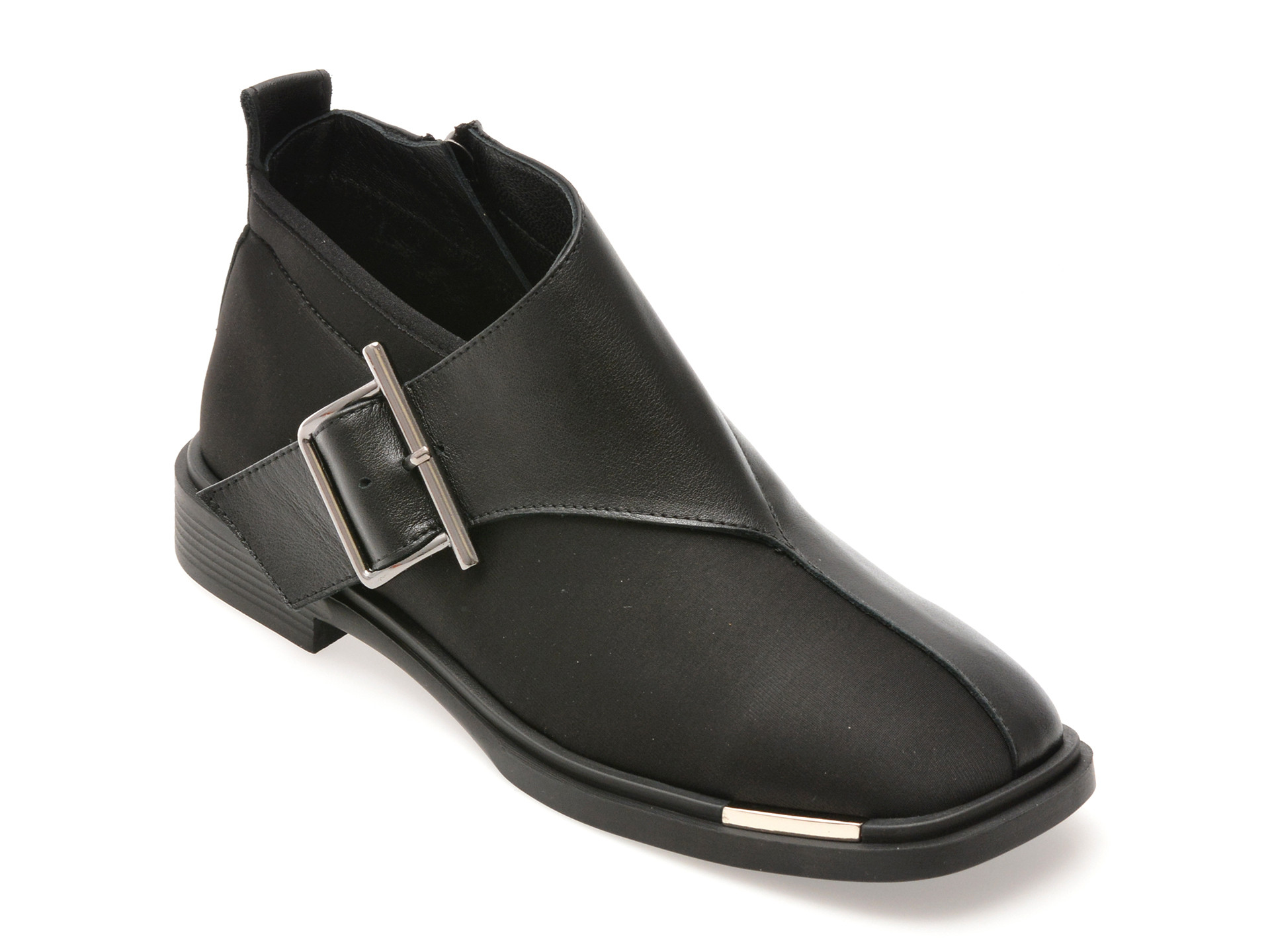 Ghete EPICA negre, 3941102, din piele naturala