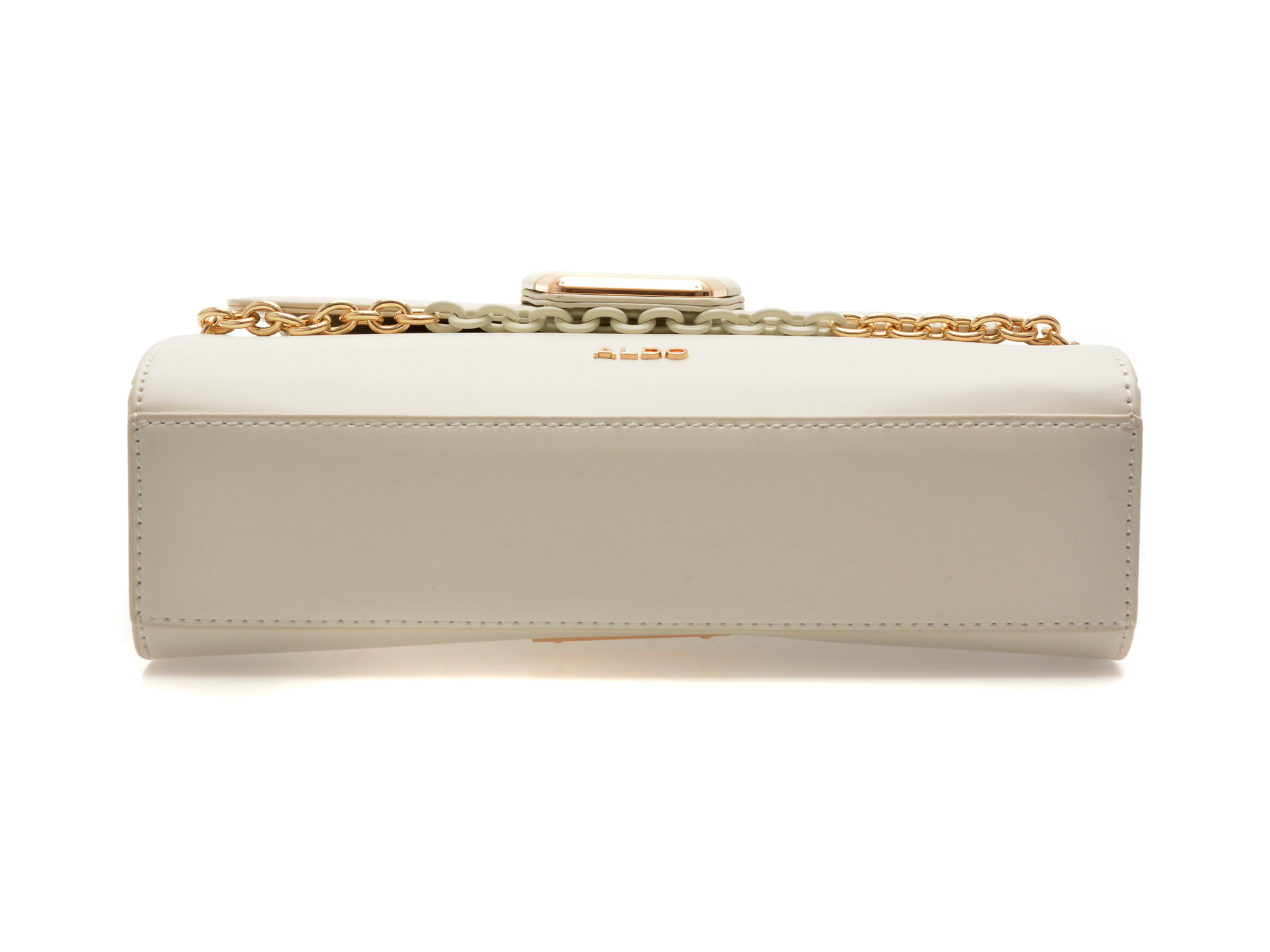 Geanta ALDO alba, MALLILA 121, din piele ecologica