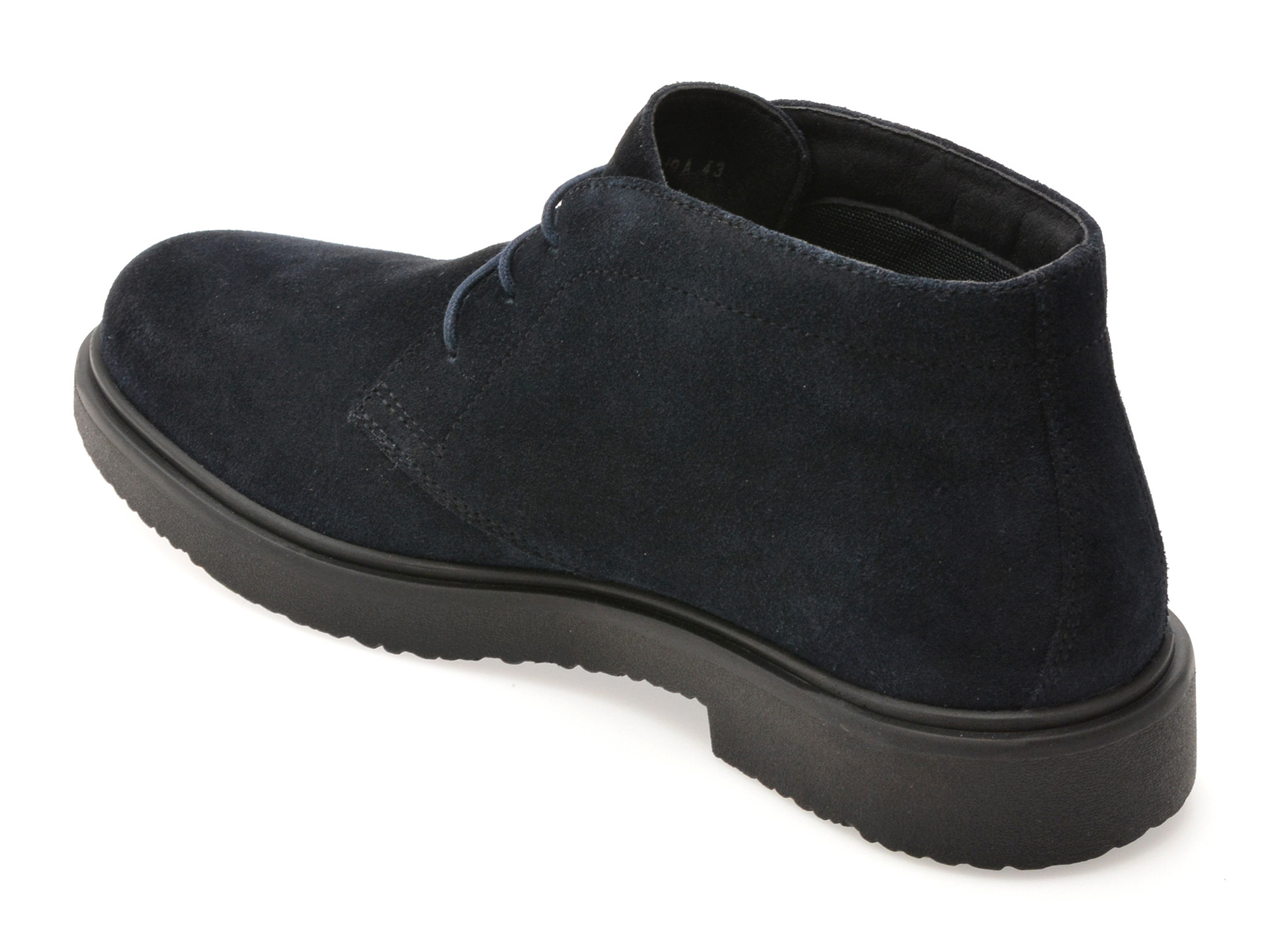 Ghete GEOX bleumarin, U46H9A, din piele intoarsa