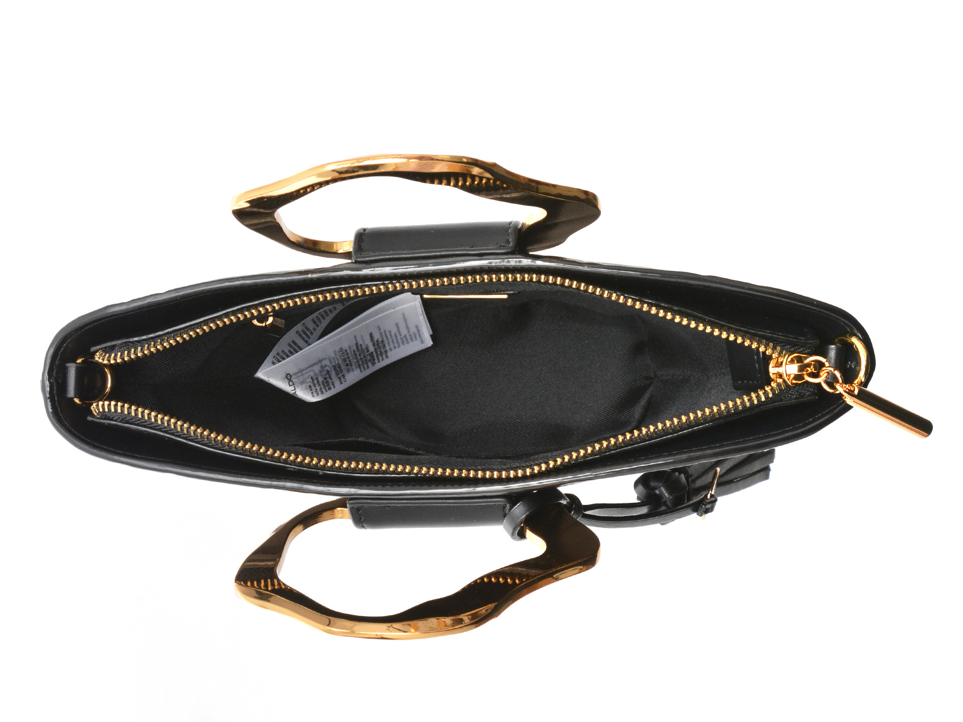 Geanta ALDO neagra, MALEDE 006, din piele ecologica