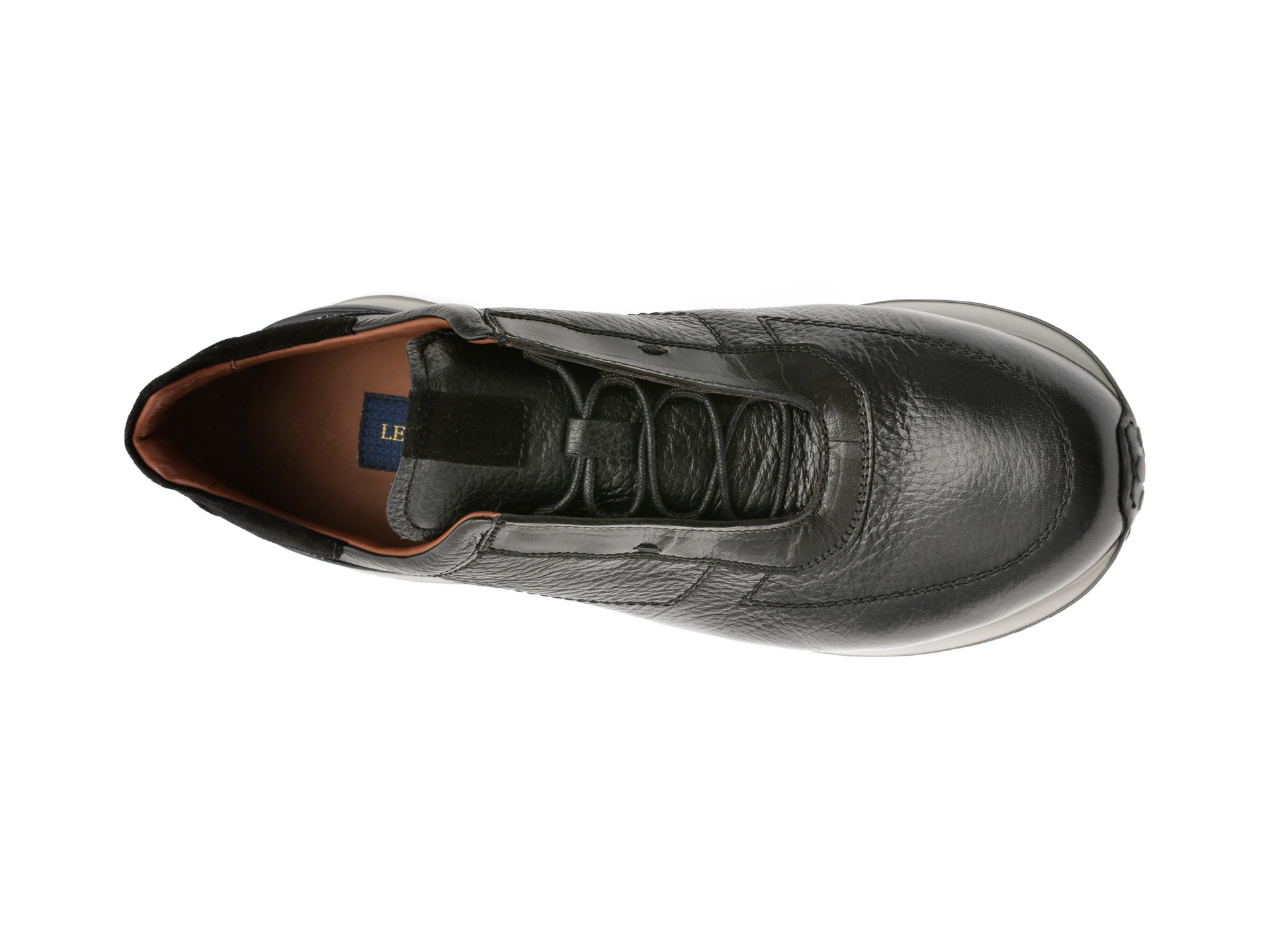 Pantofi sport LE COLONEL negri, 66452, din piele naturala