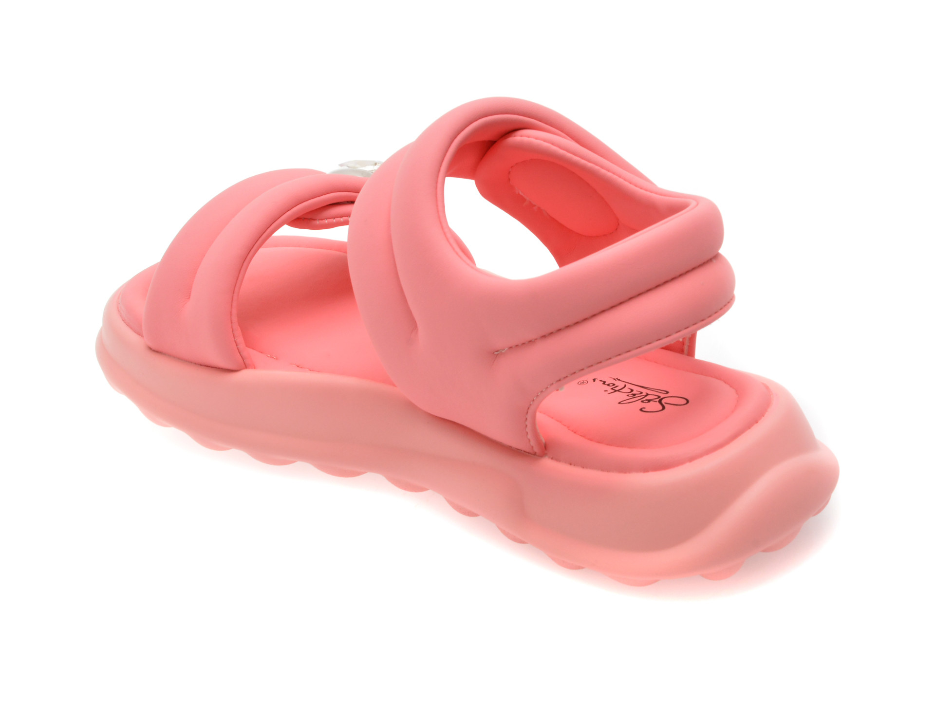 Sandale SELECTION KIDS roz, 6015, din piele ecologica