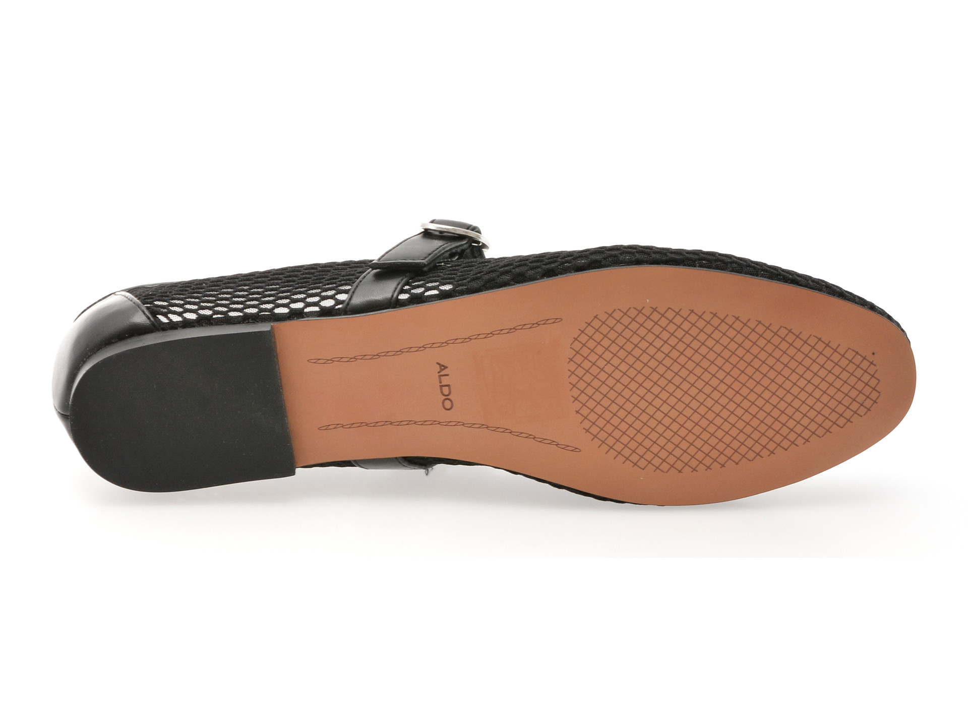 Balerini ALDO negri, QUINCEY 001, din material textil