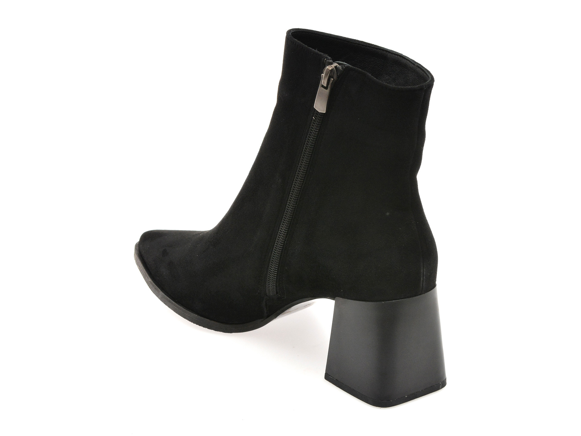 Botine EPICA negre, 2011628, din piele intoarsa