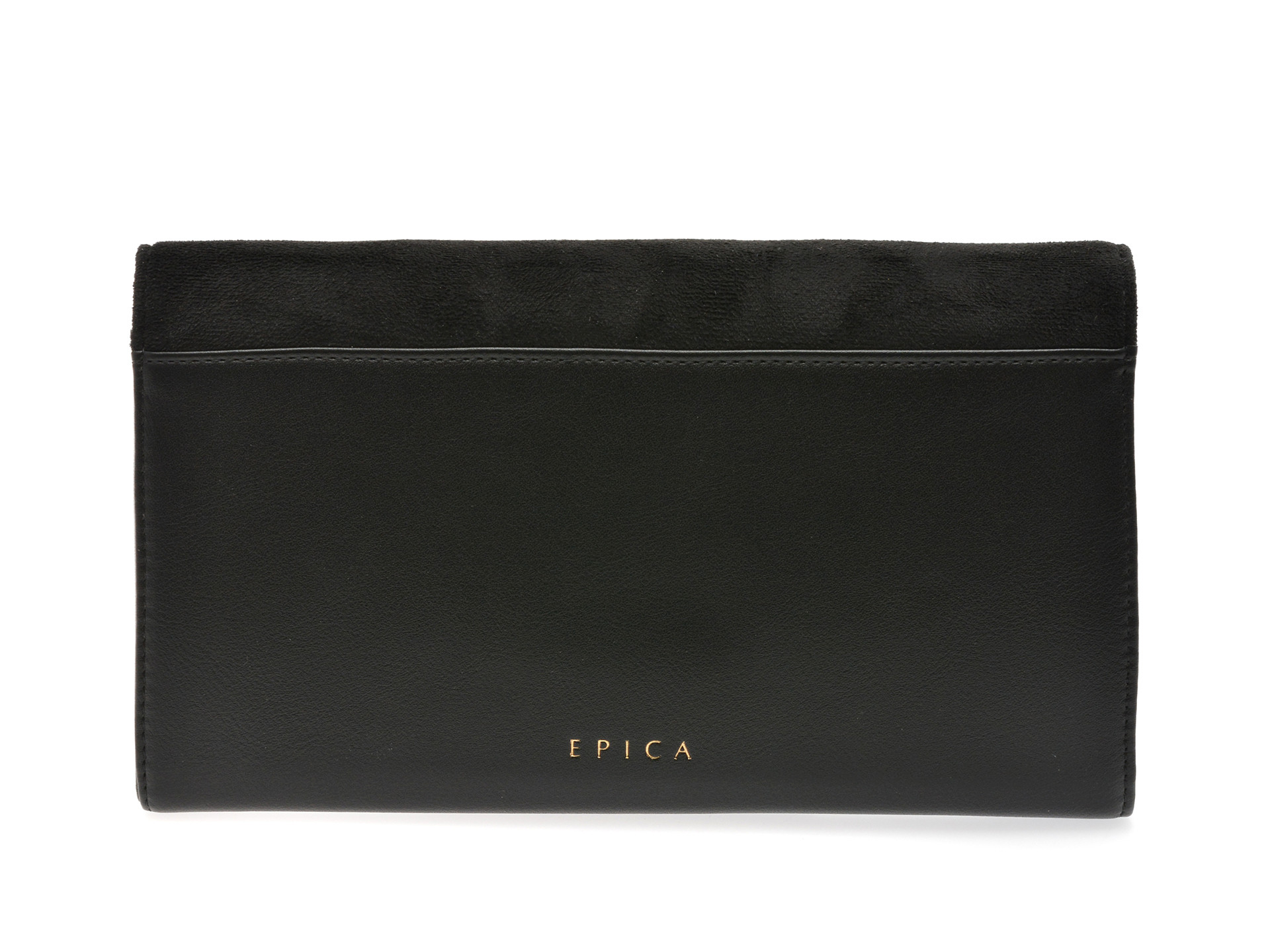 Portofel EPICA negru, 830003, din piele ecologica