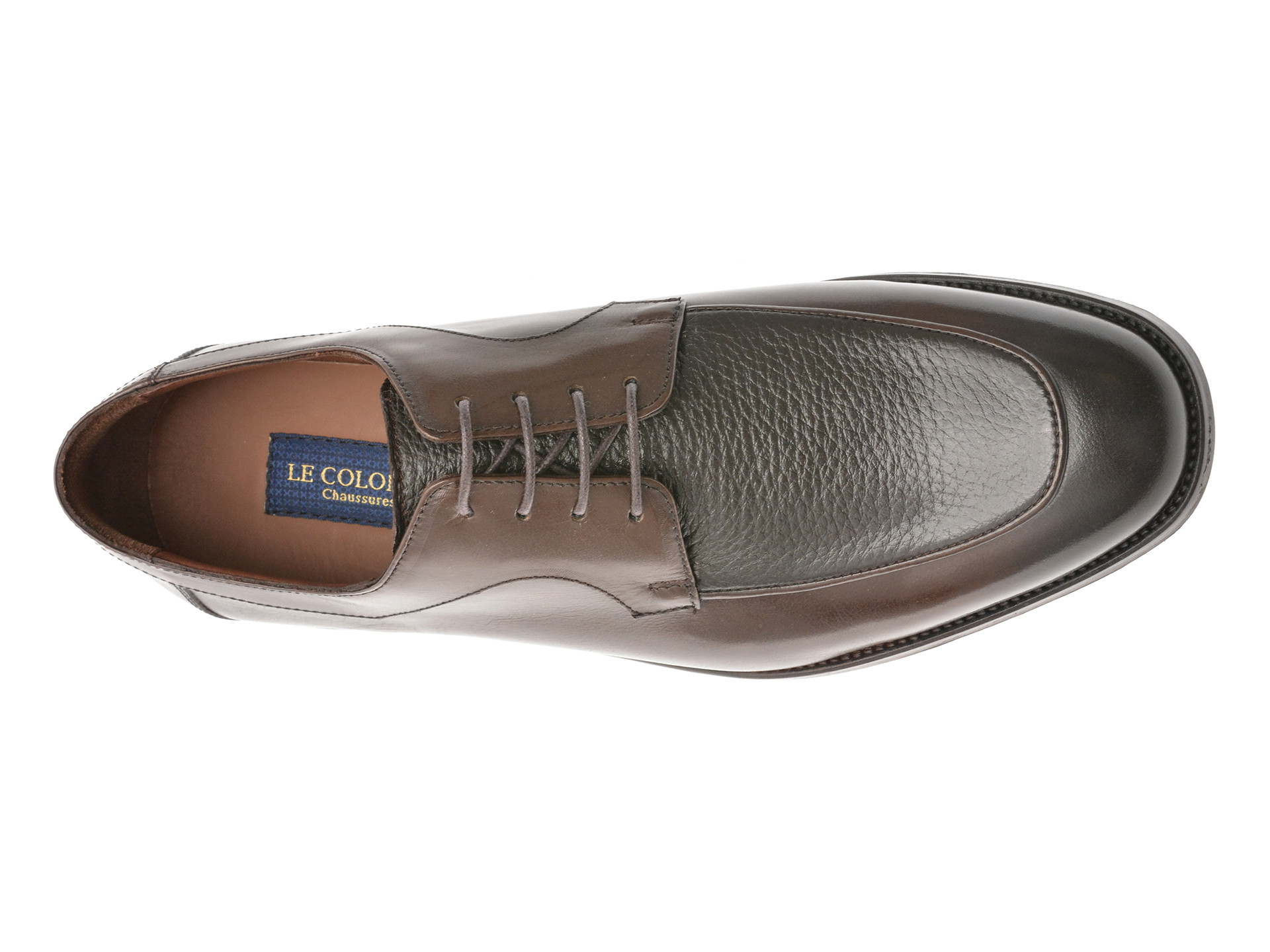Pantofi eleganti LE COLONEL maro, 70329, din piele naturala