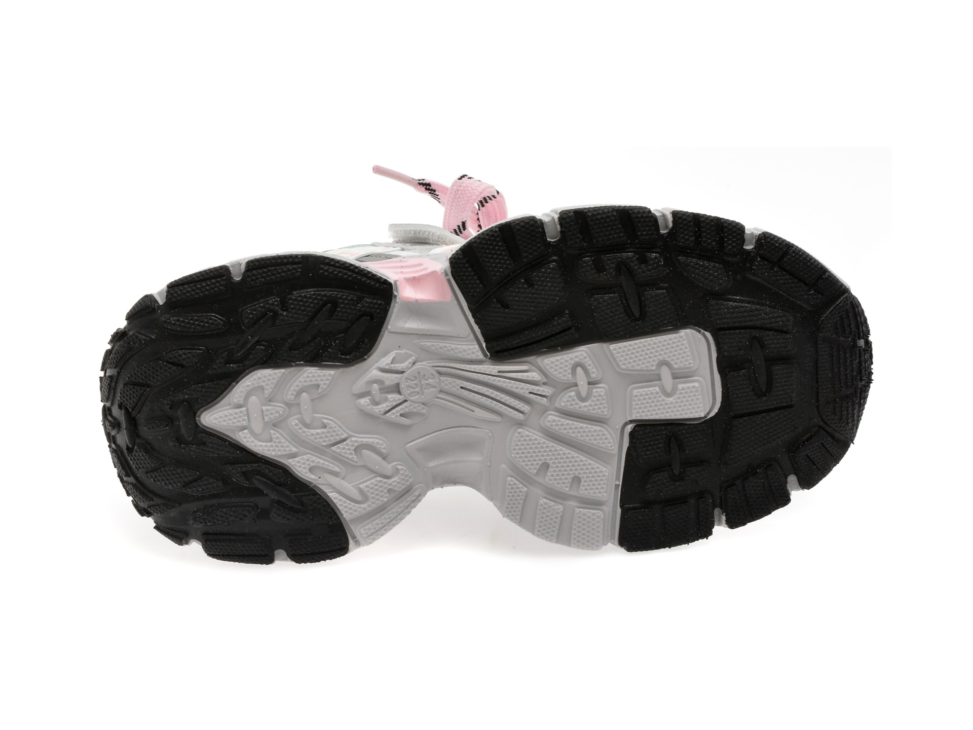 Pantofi sport SELECTION KIDS gri, 2509, din material textil