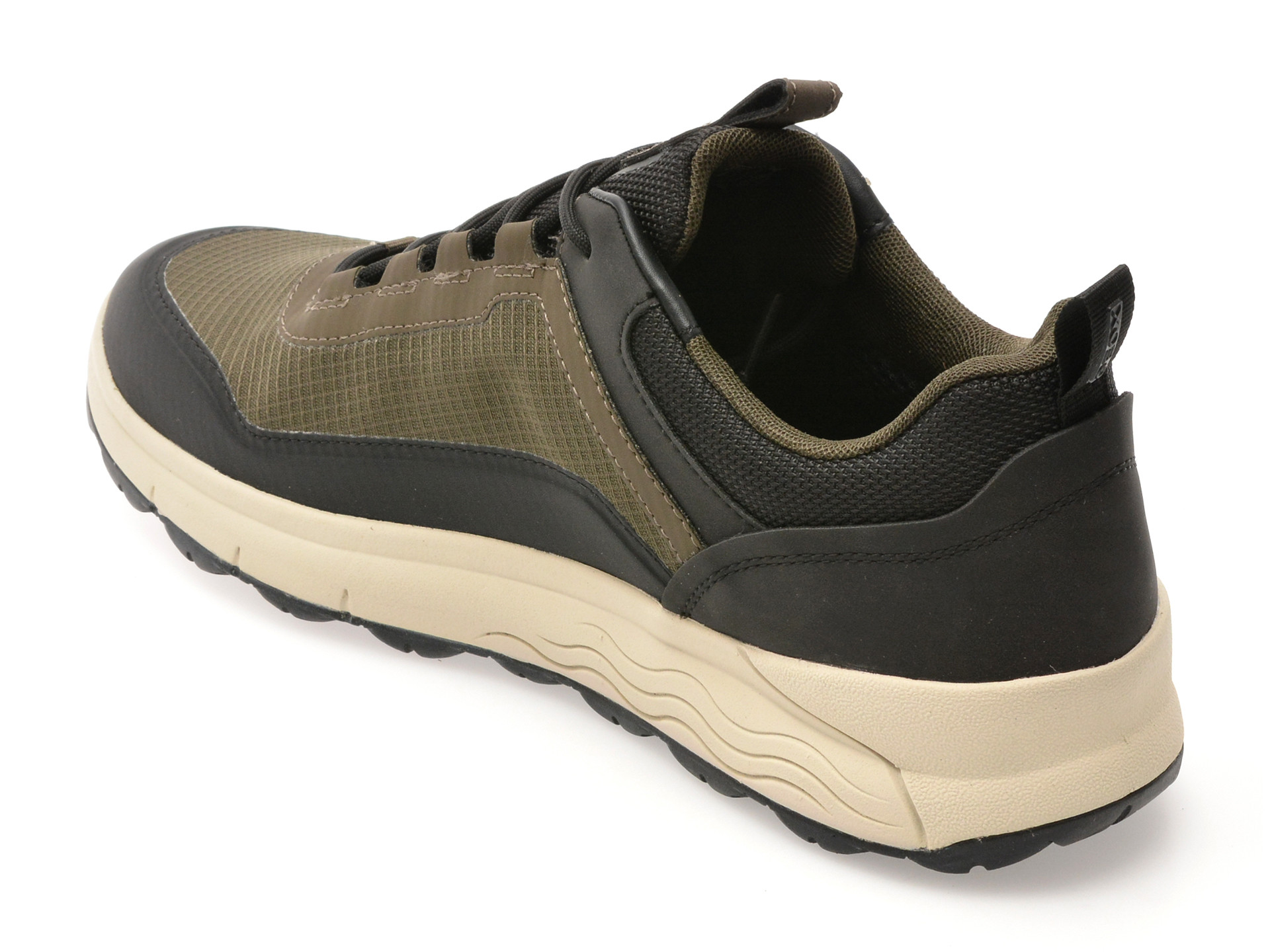 Pantofi sport GEOX kaki, U56FDA, din material textil