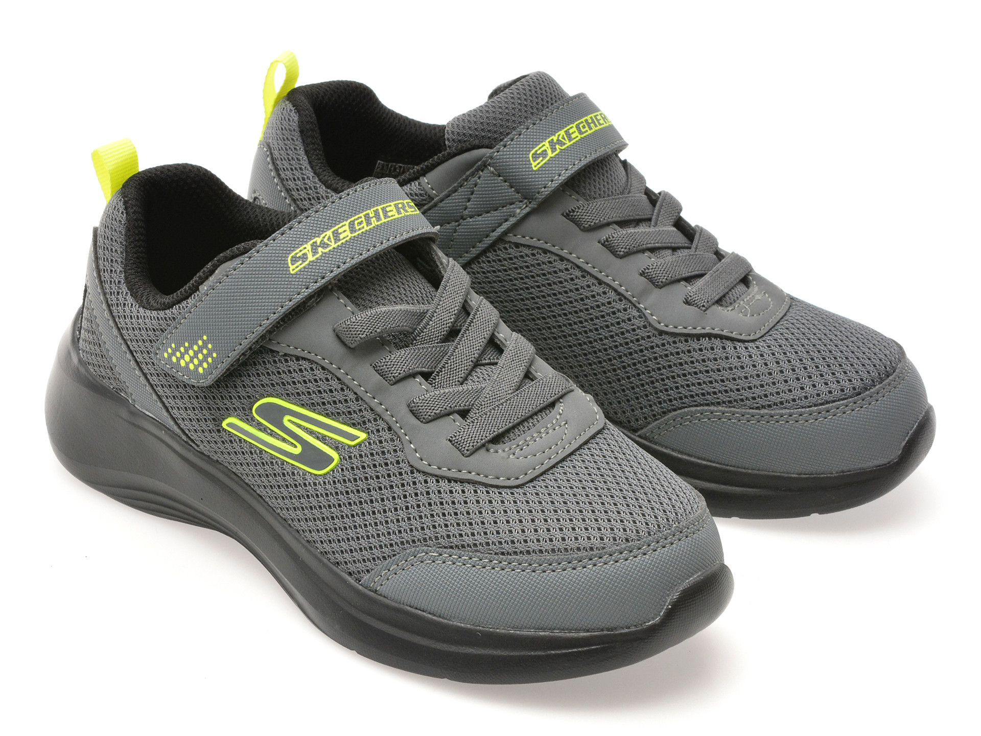 Pantofi sport SKECHERS gri, SELECTORS, din material textil