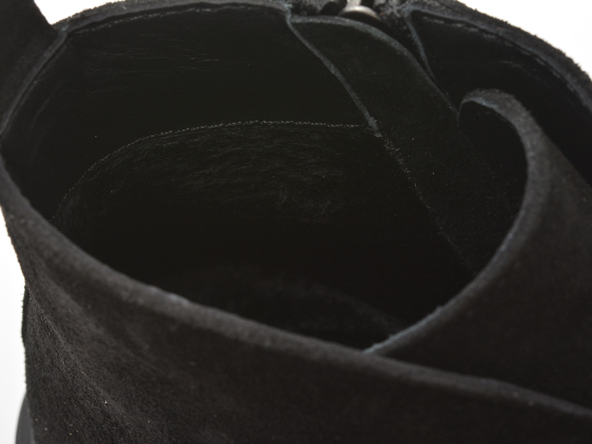 Ghete EPICA negre, 1735072, din piele intoarsa