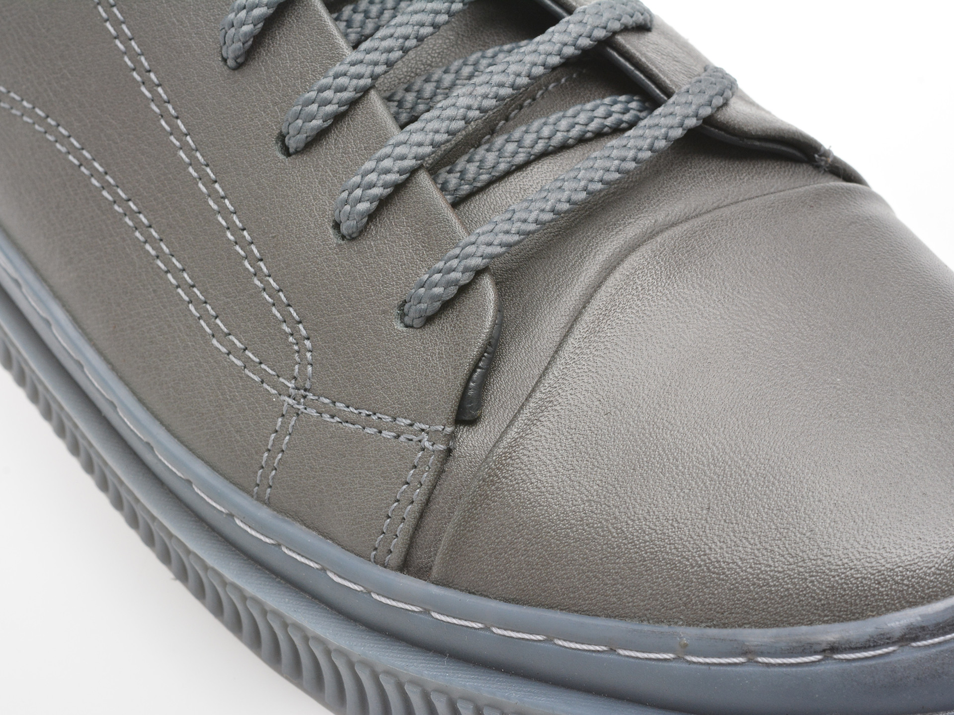 Pantofi sport OTTER gri, AST1, din piele naturala