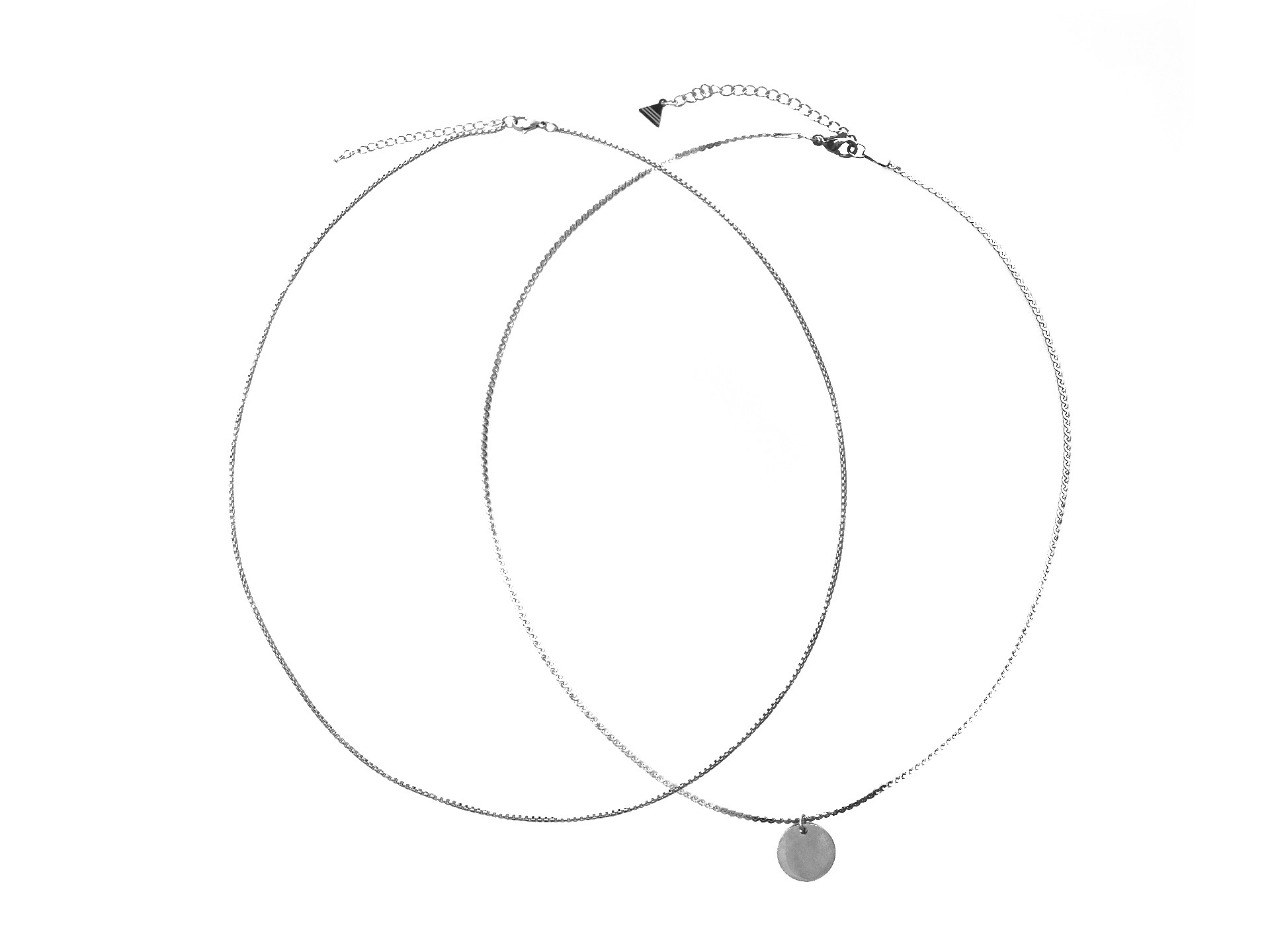 Colier ALDO argintiu, DUOLINK 040, din metal