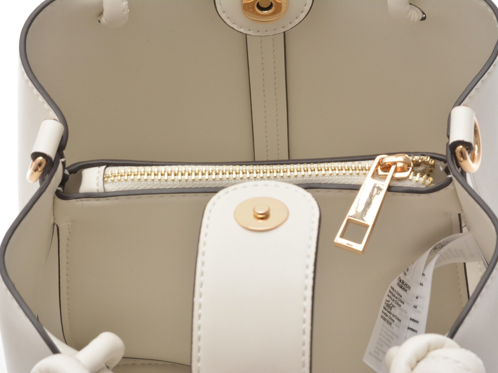 Geanta ALDO alba, EVIELILY 100, din piele ecologica