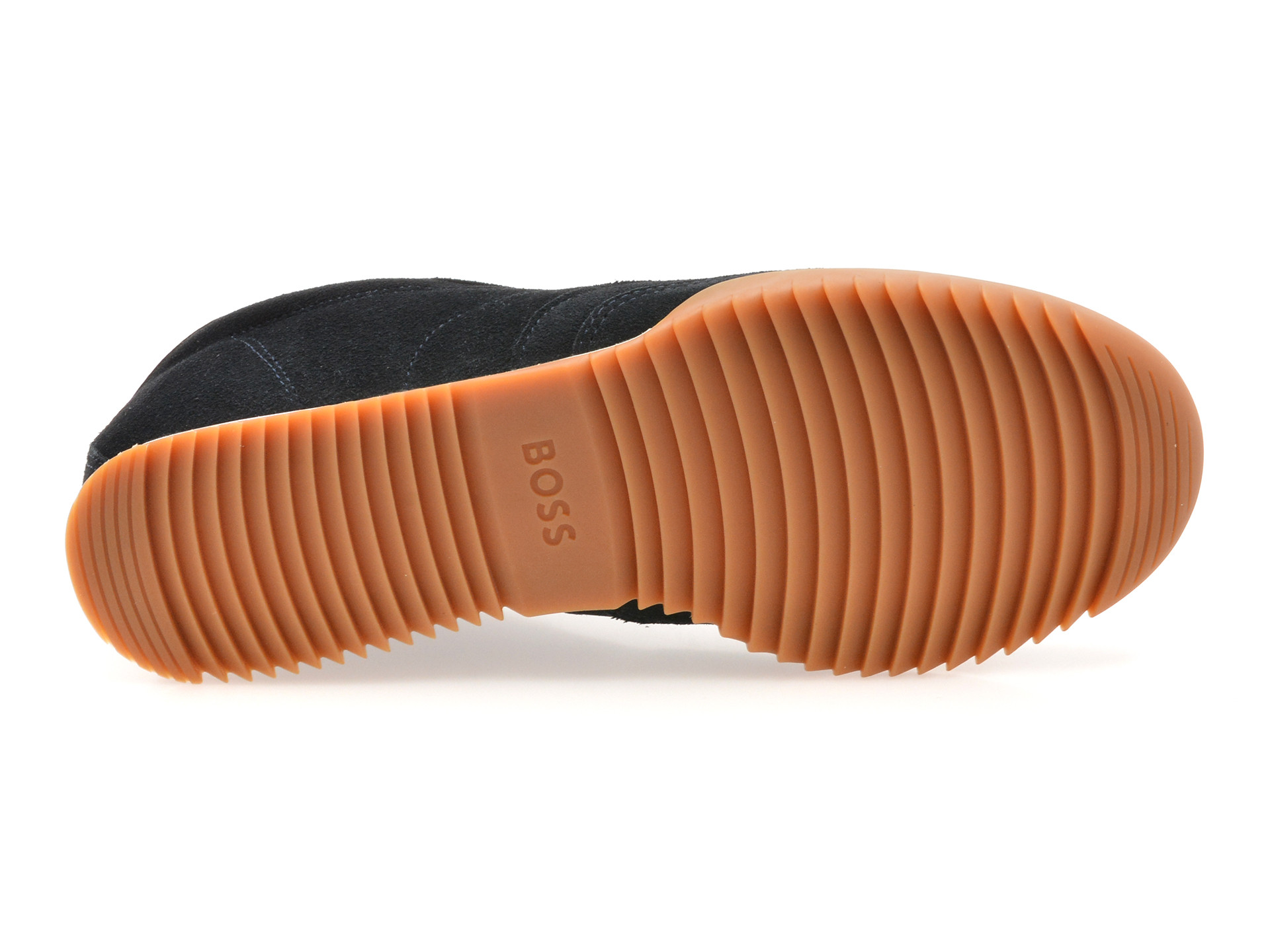 Pantofi sport BOSS bleumarin, 8707, din piele intoarsa