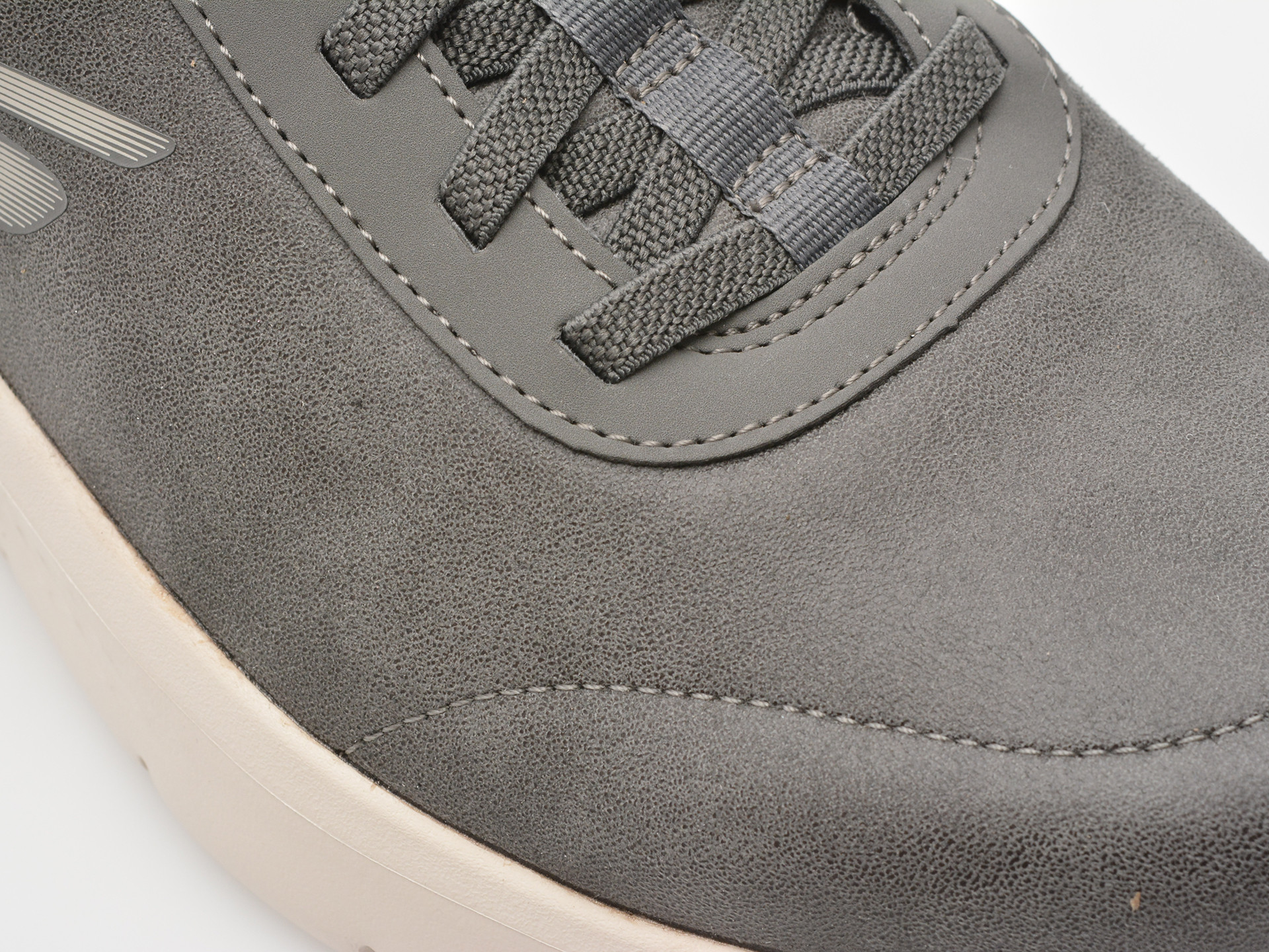 Pantofi sport SKECHERS gri, GO WALK FLEX, din material textil