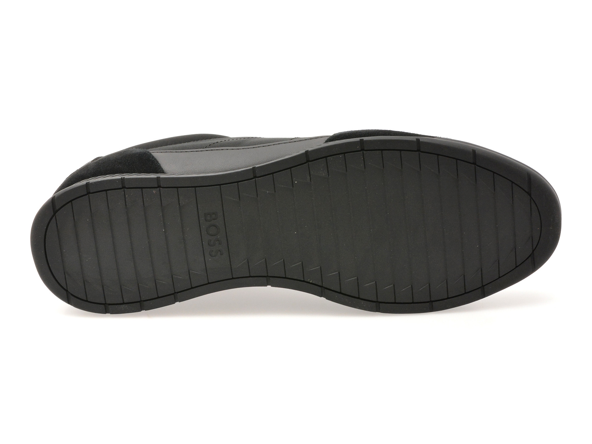 Pantofi sport BOSS negri, 8864, din material textil