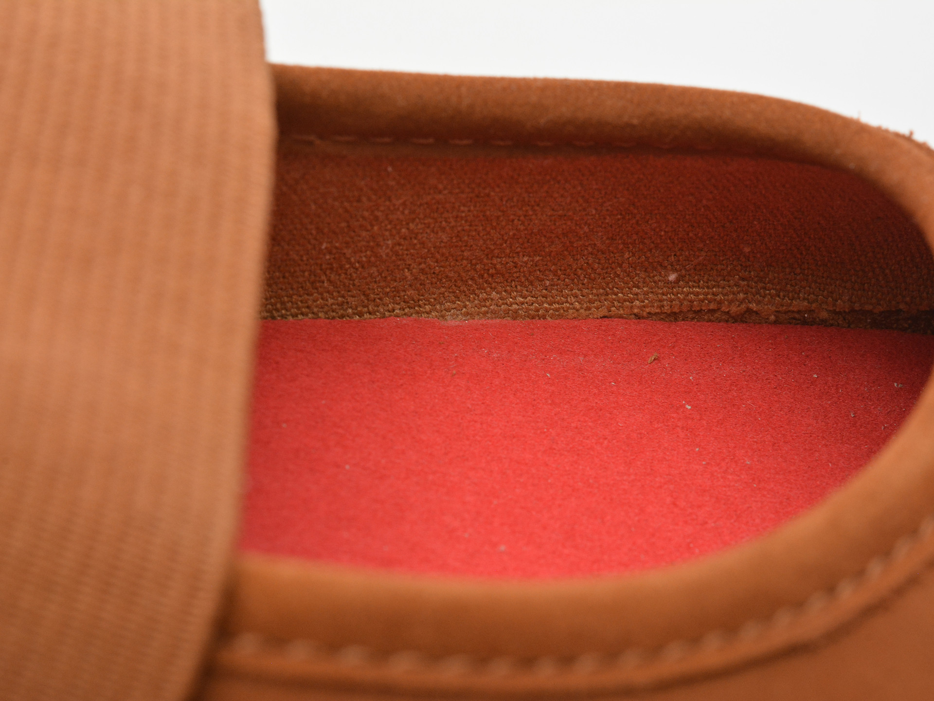 Balerini CAMPER maro, RIGHT, din nabuc