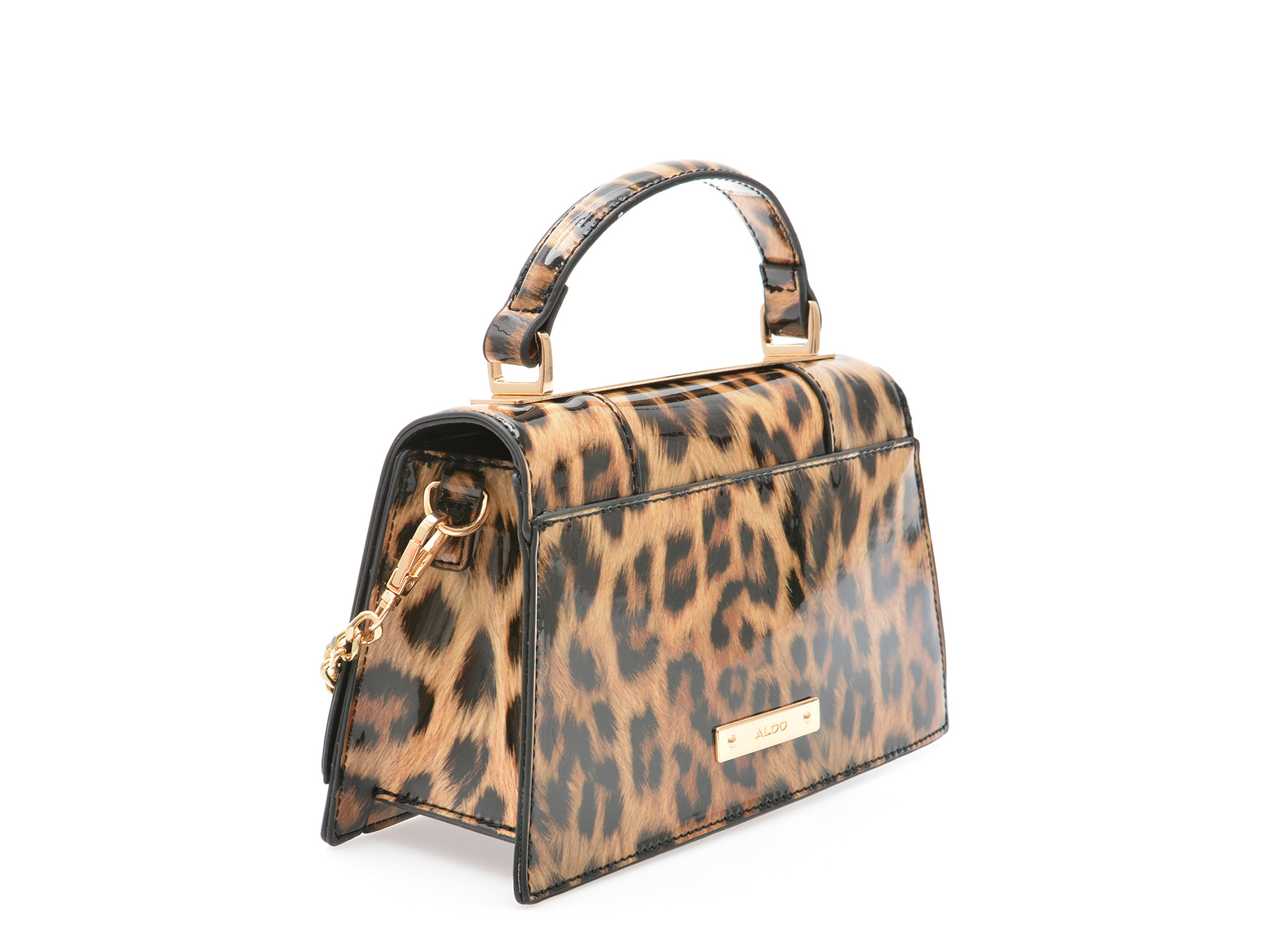 Geanta ALDO maro, LATORUA 967, din piele ecologica lacuita