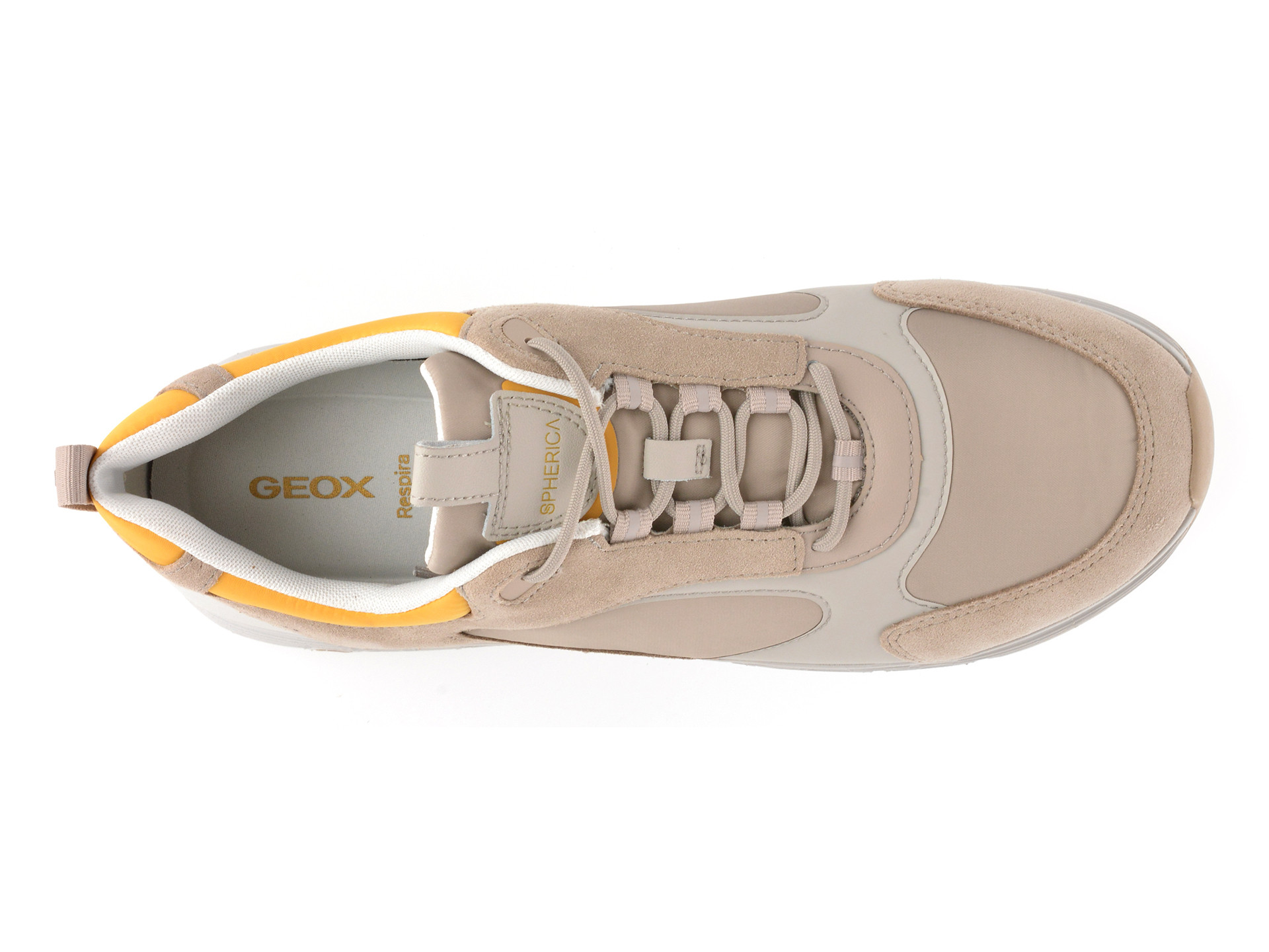 Pantofi sport GEOX gri, U46HRA, din material textil