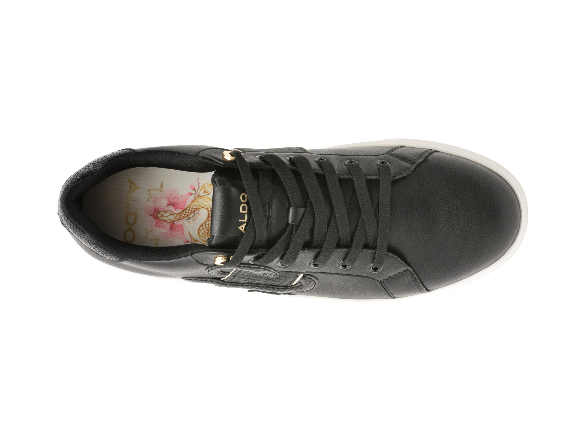 Pantofi sport ALDO negri, SLITHER 001, din piele ecologica