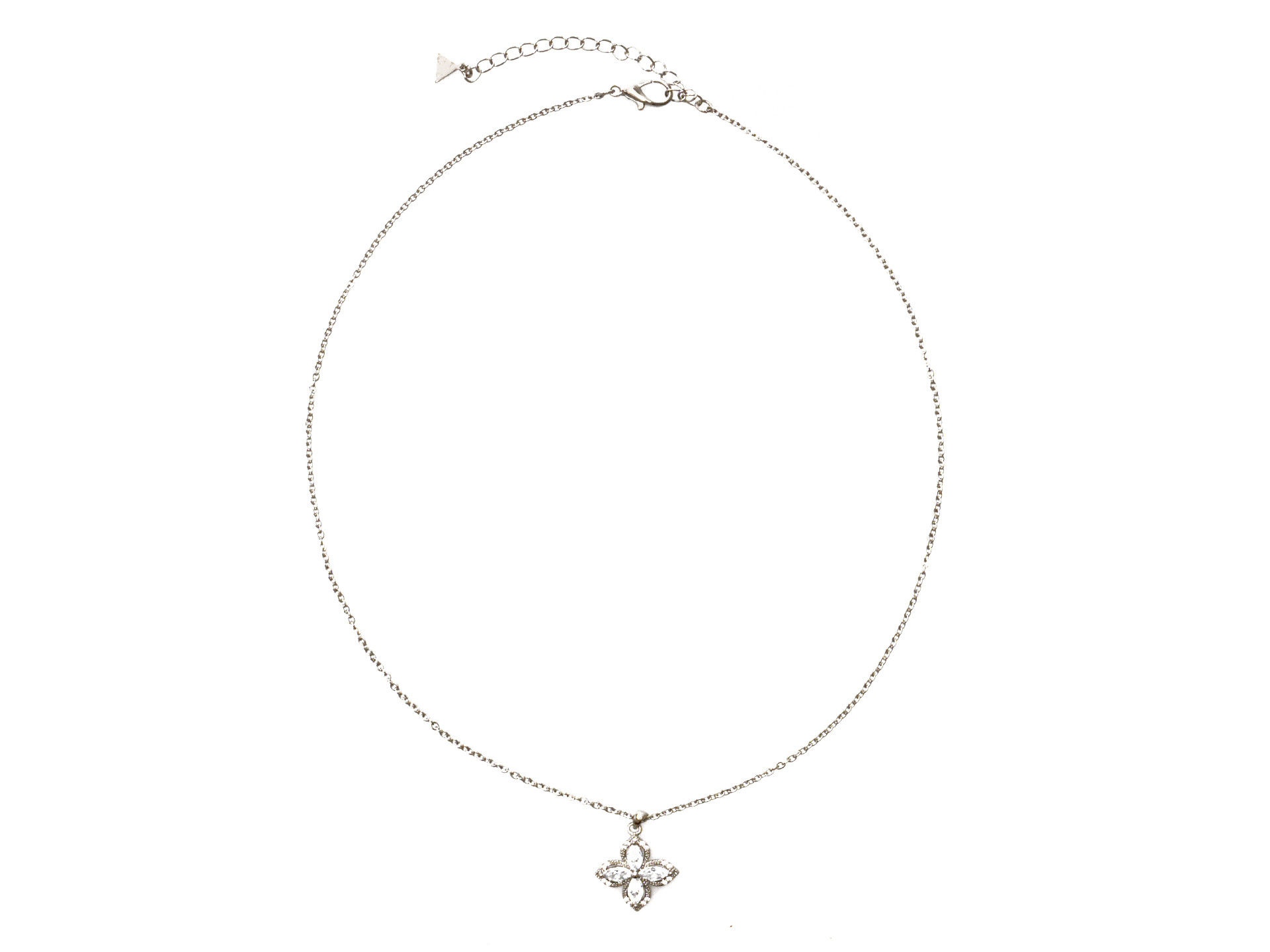 Colier ALDO argintiu, ELEANNOR 973, din metal