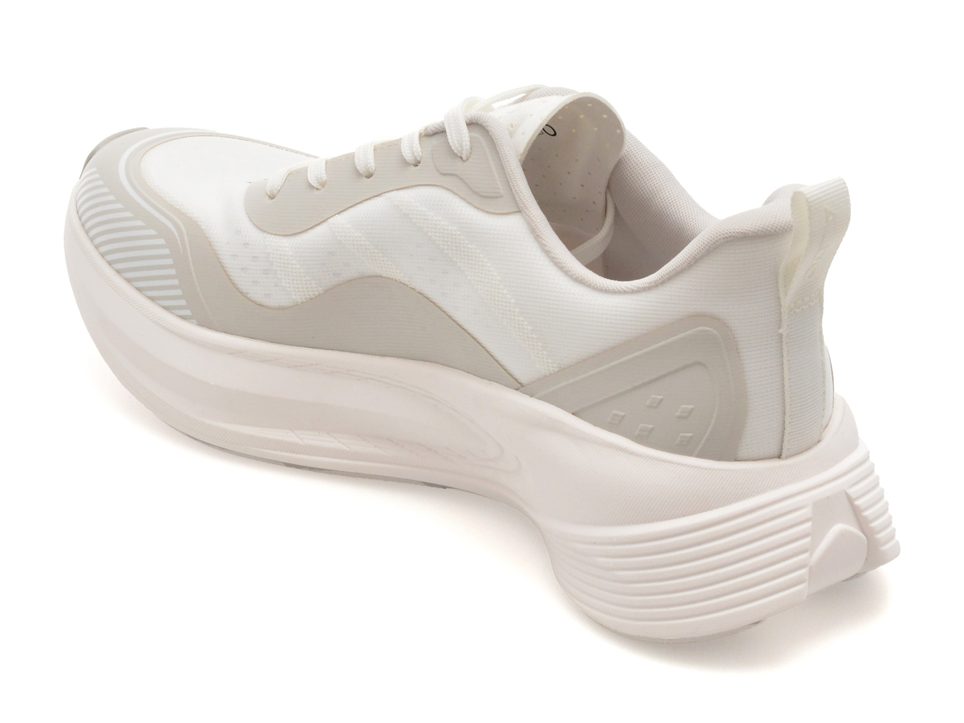 Pantofi sport ALDO albi, PILLOW STEP 100, din material textil