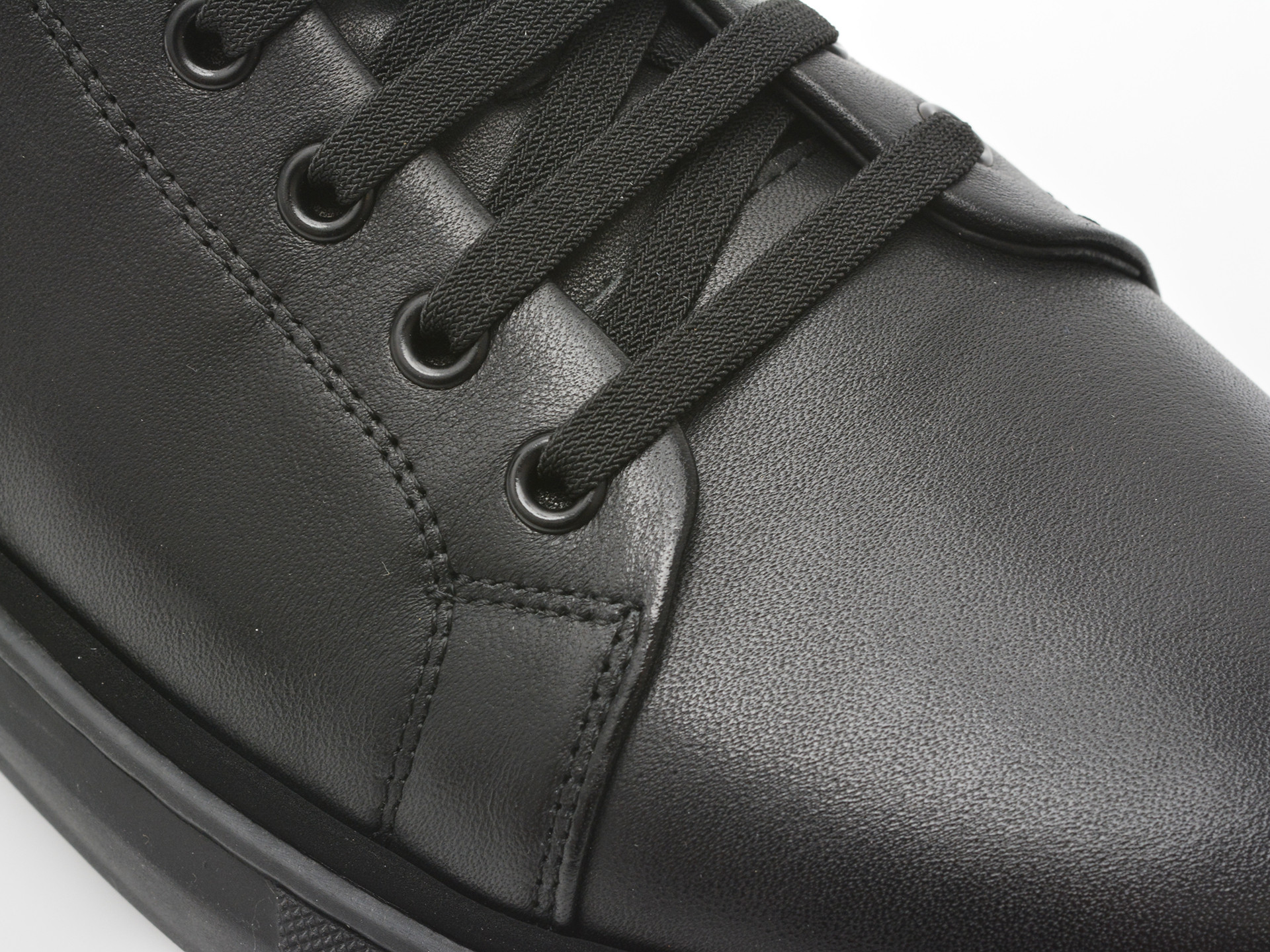 Pantofi sport EPICA negri, 8161, din piele naturala