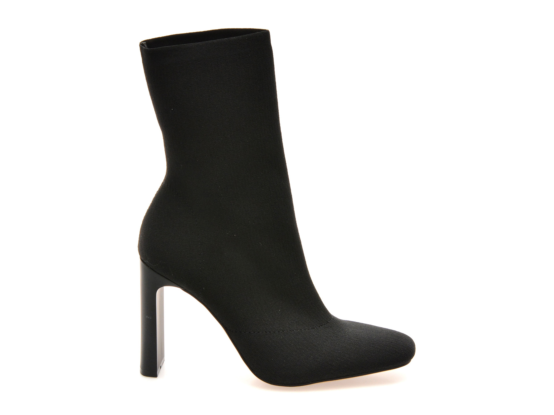 Botine elegante ALDO negre, FAELORA 001, din material textil