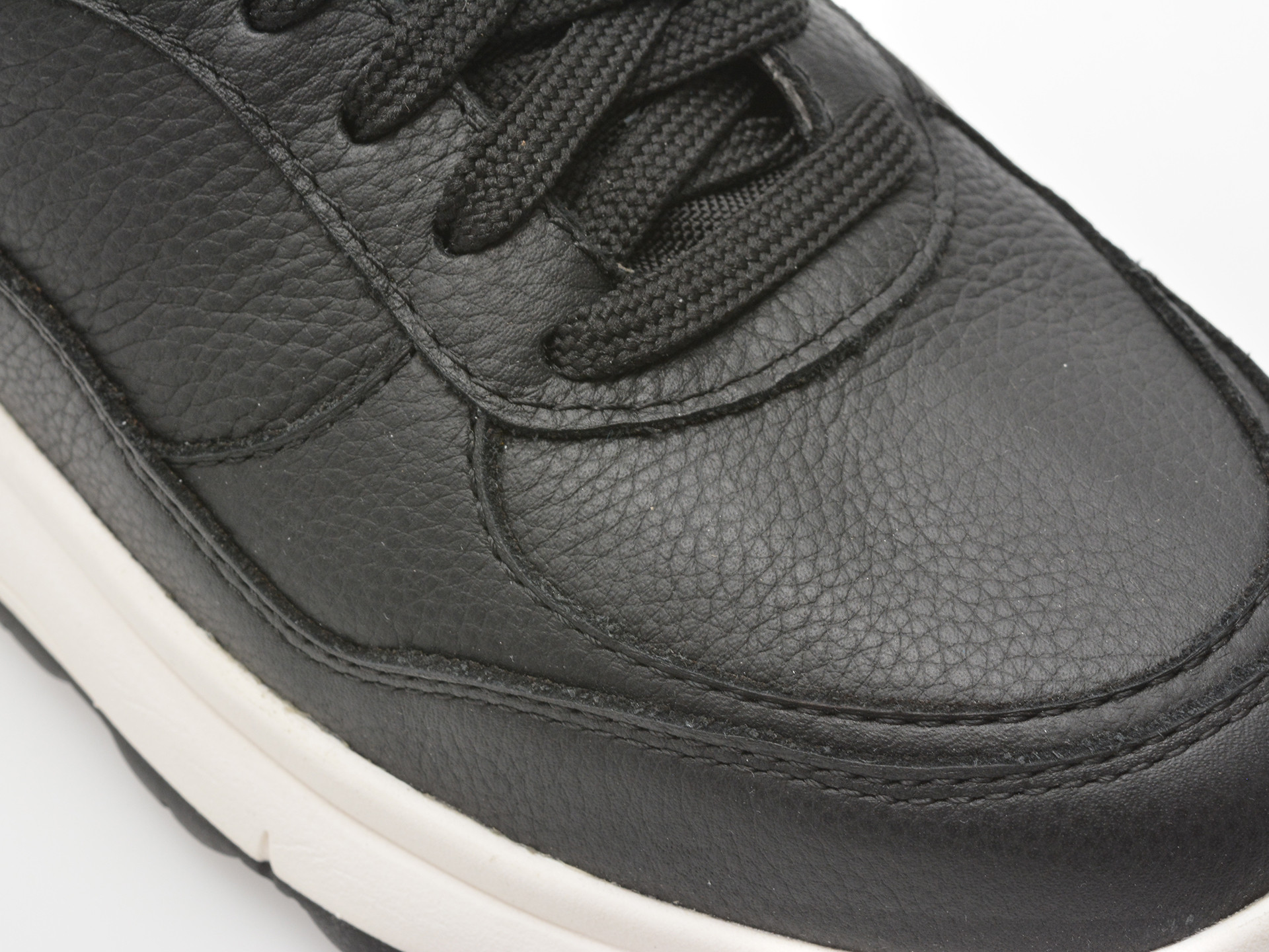 Pantofi sport GEOX negri, D3626D, din piele naturala