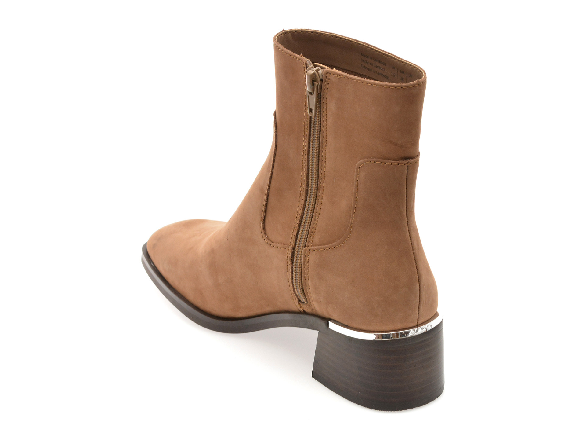 Ghete ALDO maro, MERAENDAR 210, din nabuc