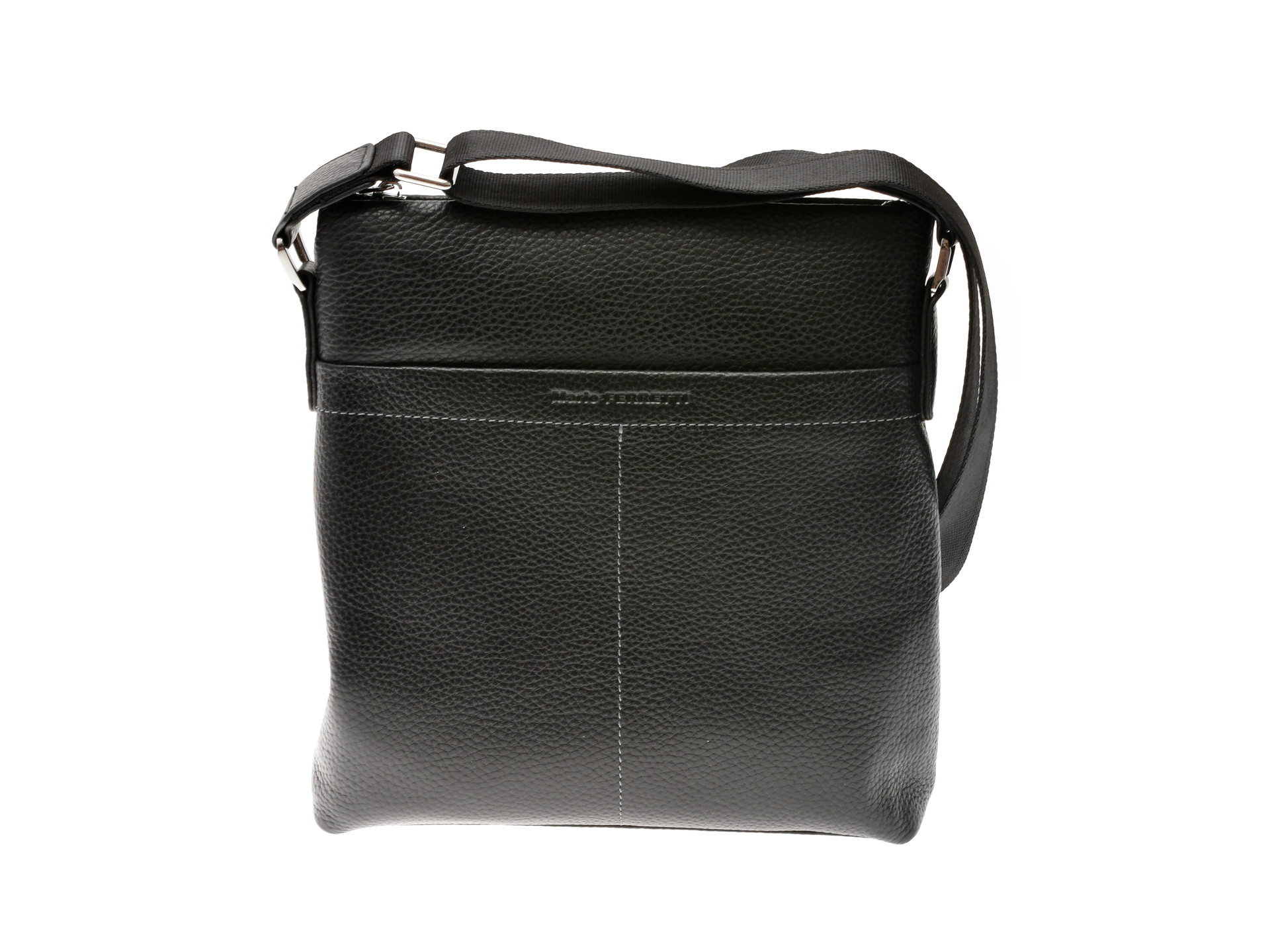 Borseta MARIO FERRETTI negru, 201004, din piele naturala