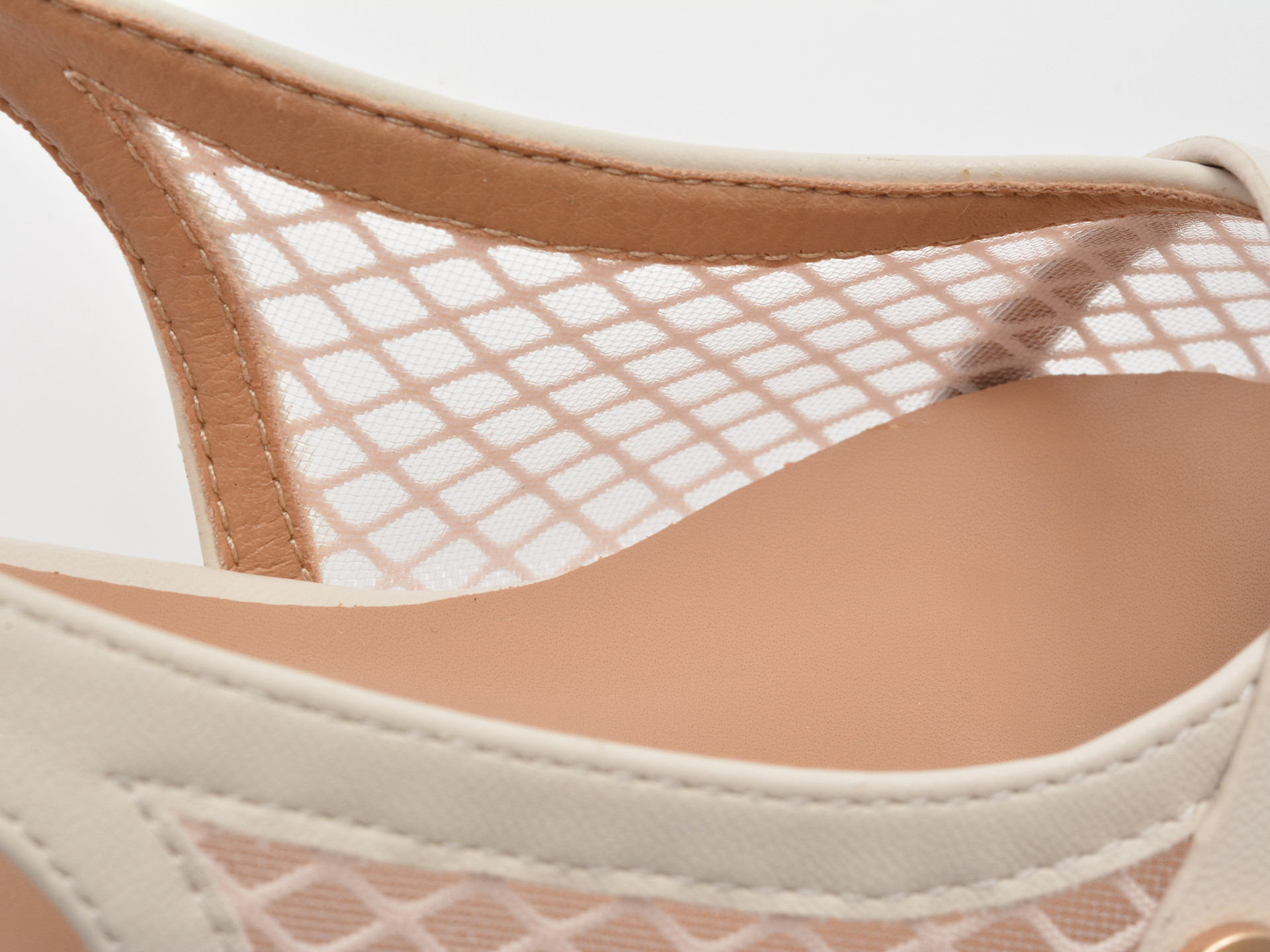 Pantofi eleganti EPICA albi, 82979, din material textil