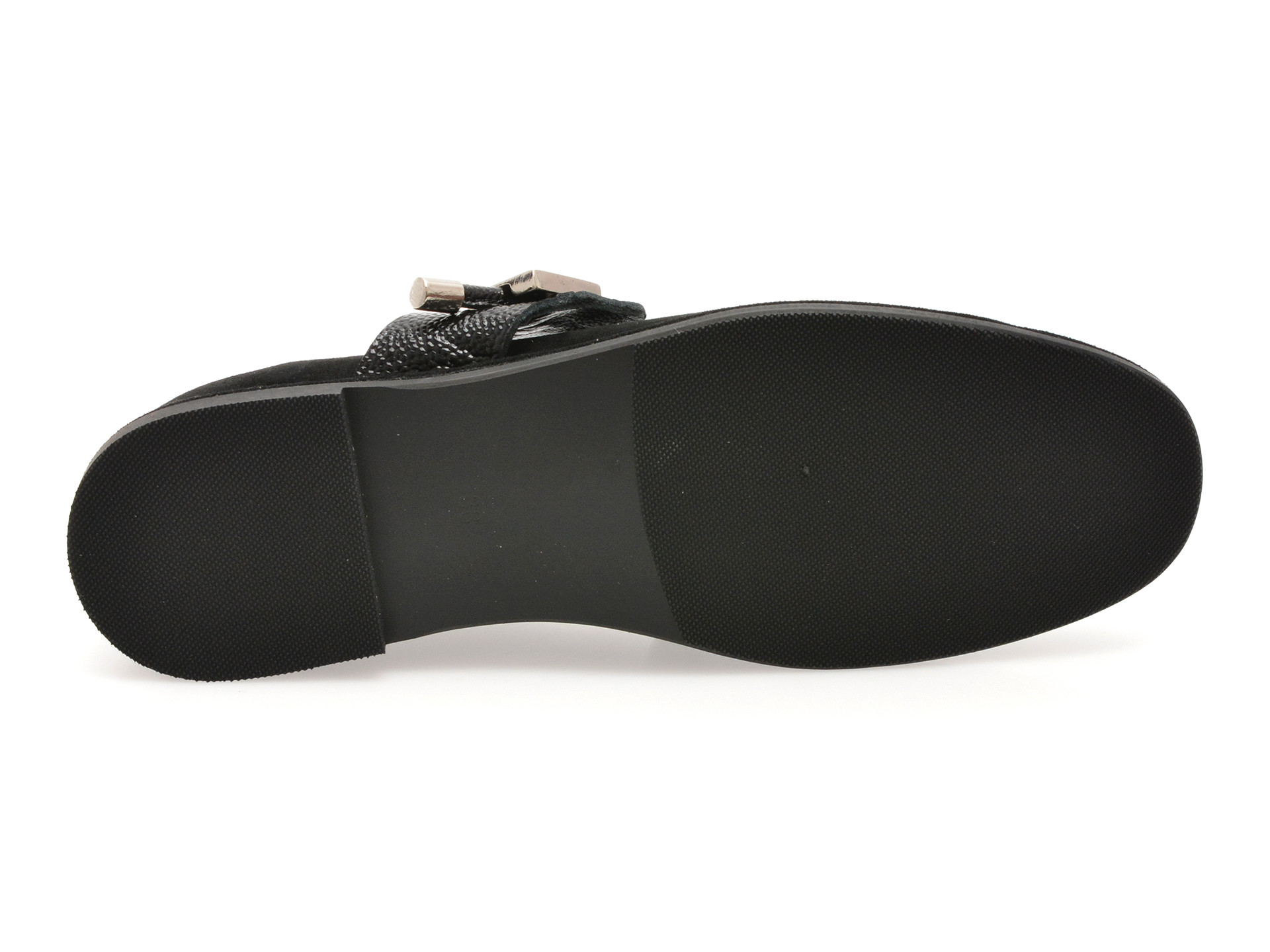 Balerini EPICA negri, 574338, din piele intoarsa